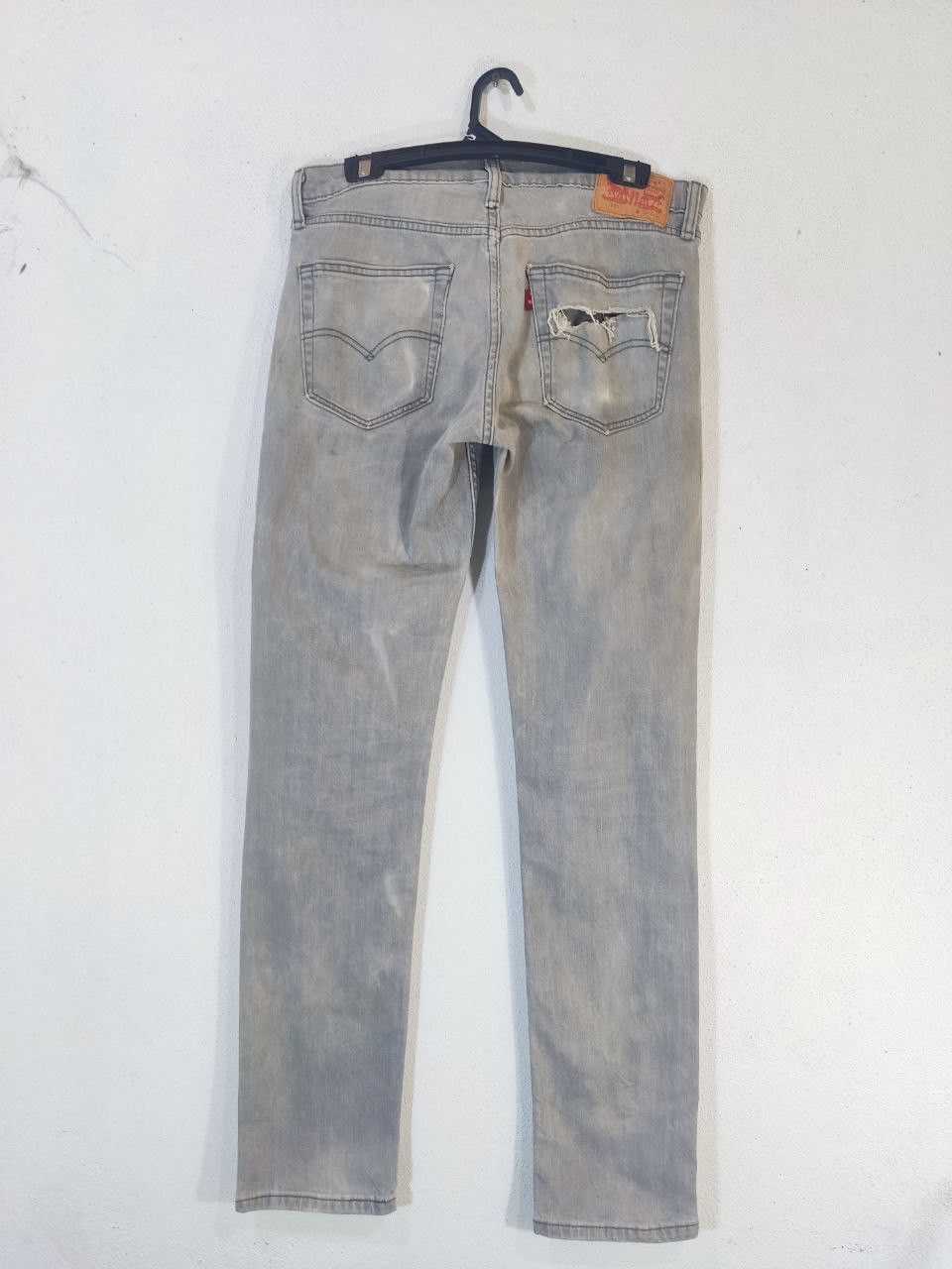 Levi's levis 511 relaxed slim distressed denim Size US 34 / EU 50 - 1 Thumbnail