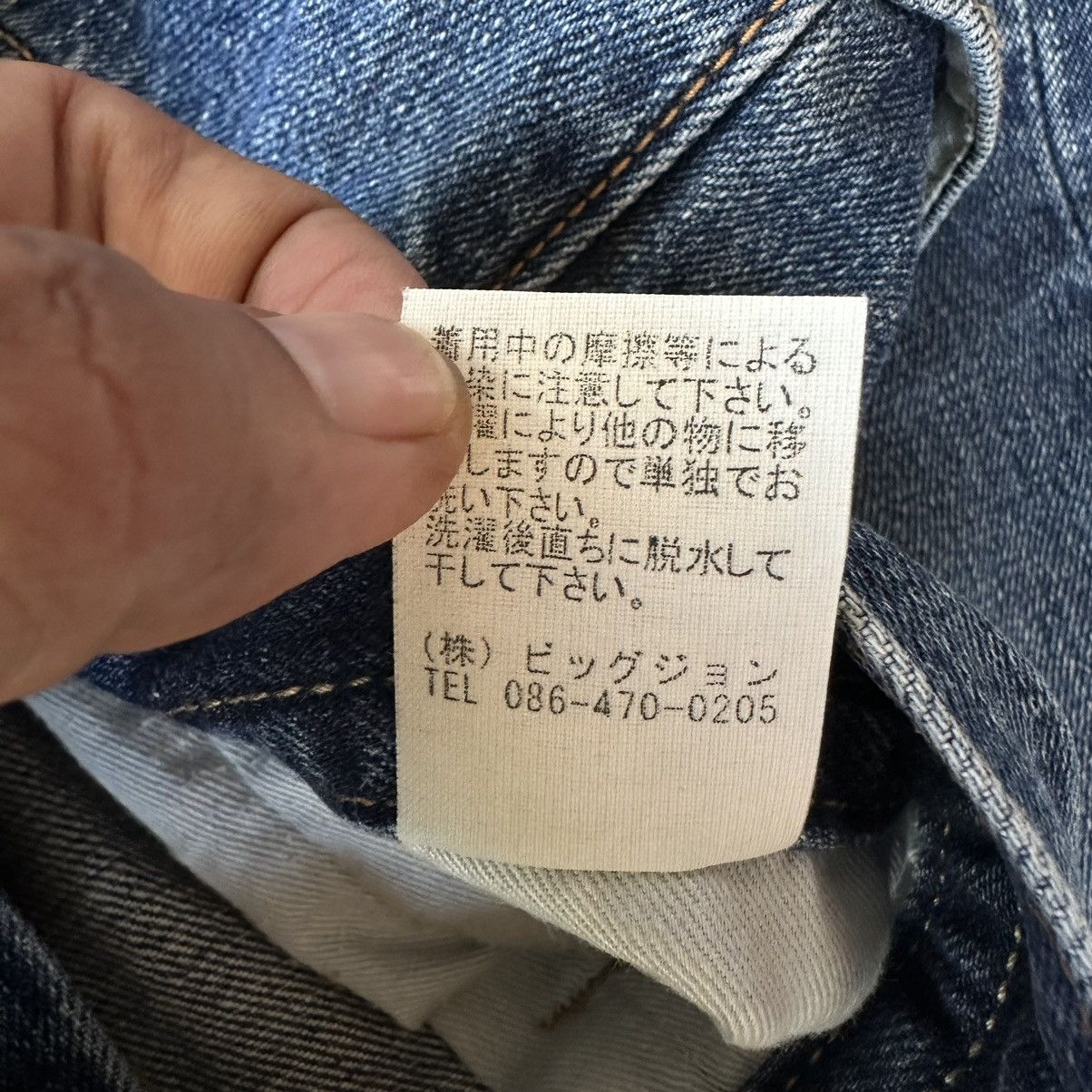 American Apparel 90s Rare Cowboy Regular Blue Washed Denim Size 36 D699 Size US 36 / EU 52 - 11 Thumbnail
