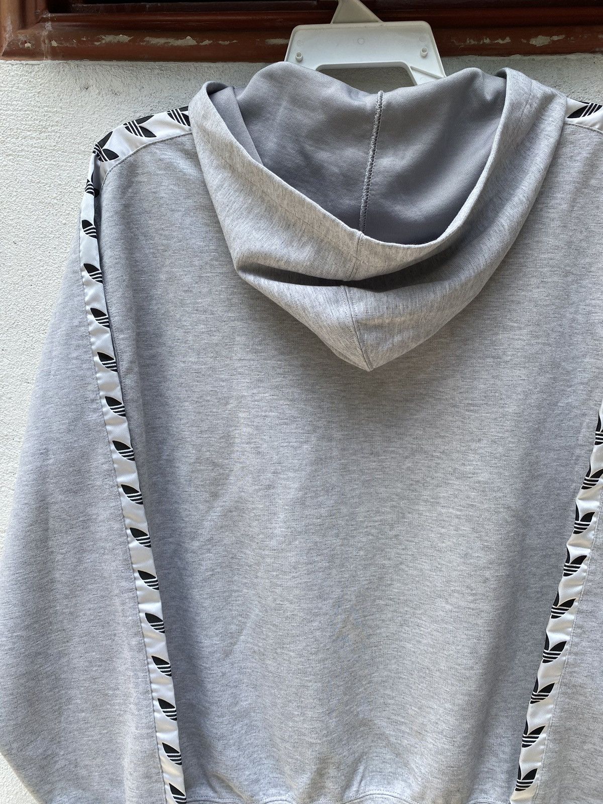 Adidas Adidas TNT Trefoil Tape Pullover Hoodie Heather Size US L / EU 52-54 / 3 - 9 Thumbnail