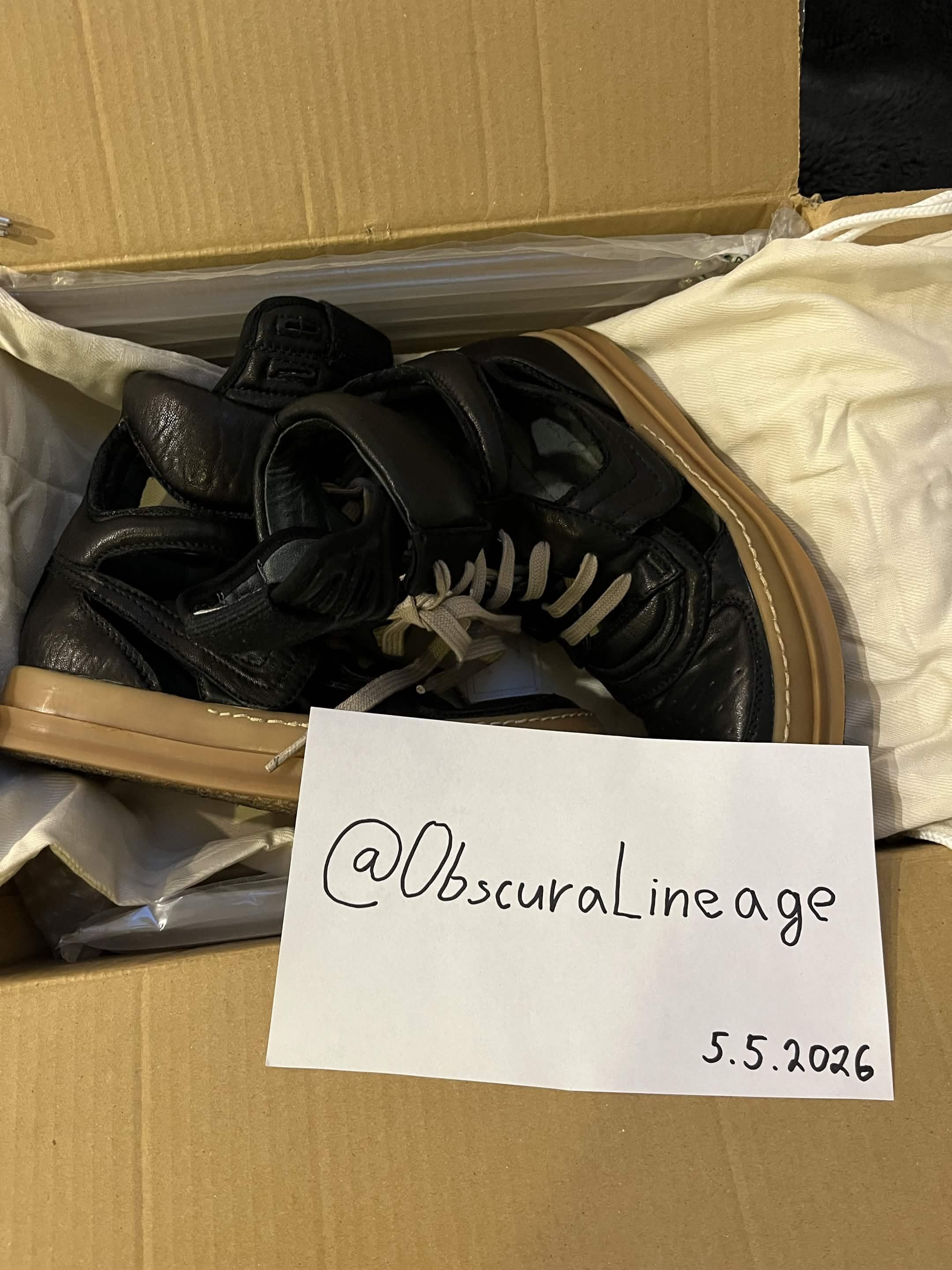 Rick Owens S/S 2006 “Tungsten” Cut-out Dunks Size US 7.5 / IT 37.5 - 11 Thumbnail