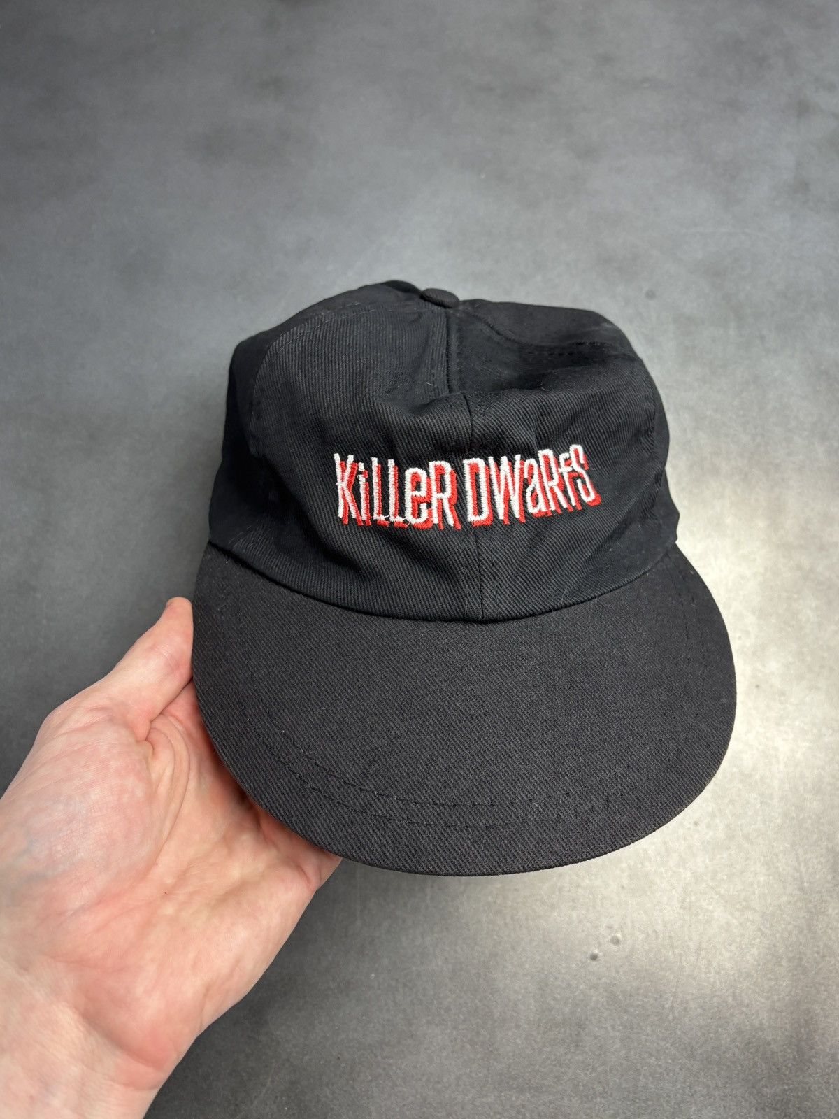 Band Tees × Vintage Vintage Killer Dwarfs Hat 1990s Baseball Cap Strapback Black Size ONE SIZE - 1 Thumbnail
