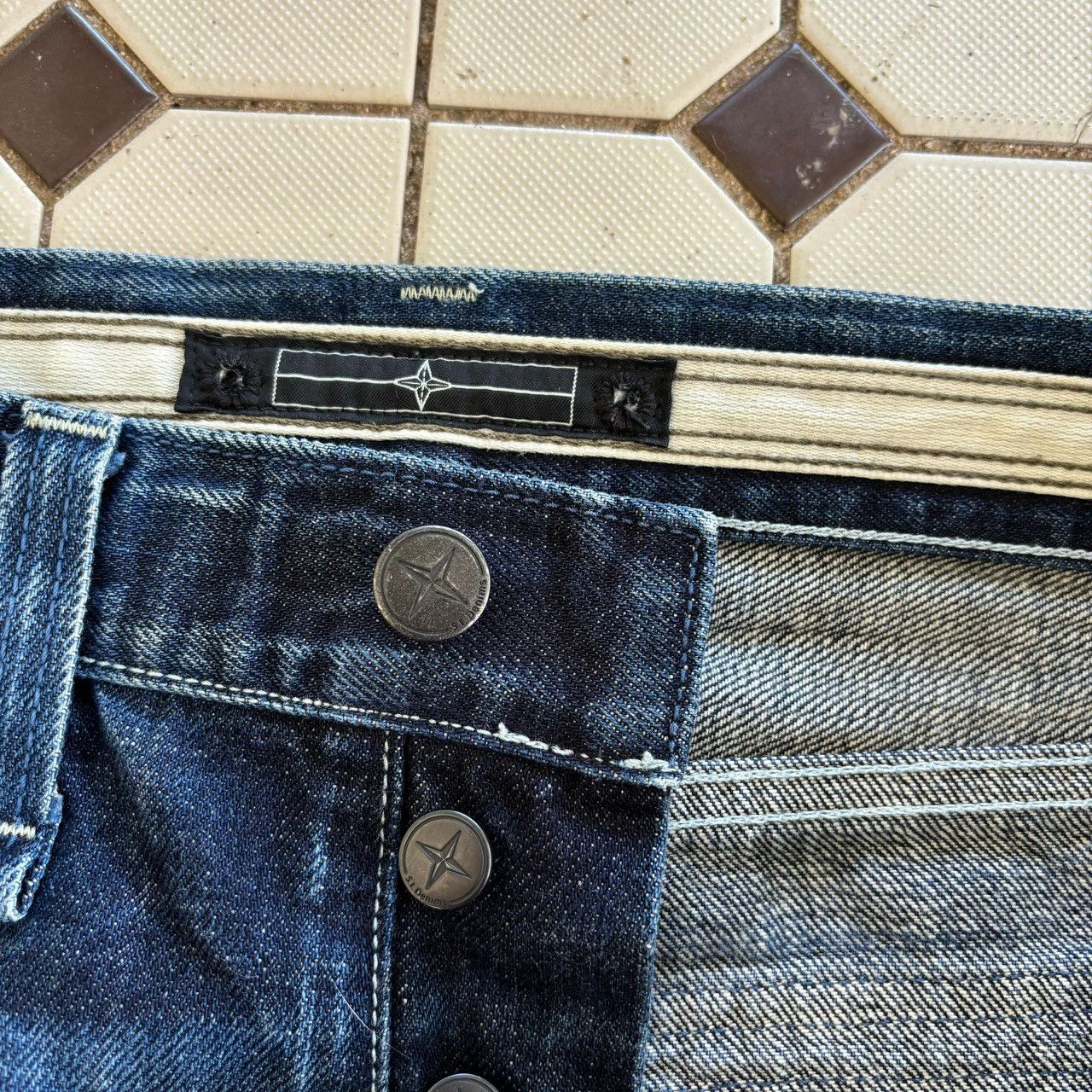Massimo Osti Stone Island Denim Jeans Size US 32 / EU 48 - 4 Thumbnail