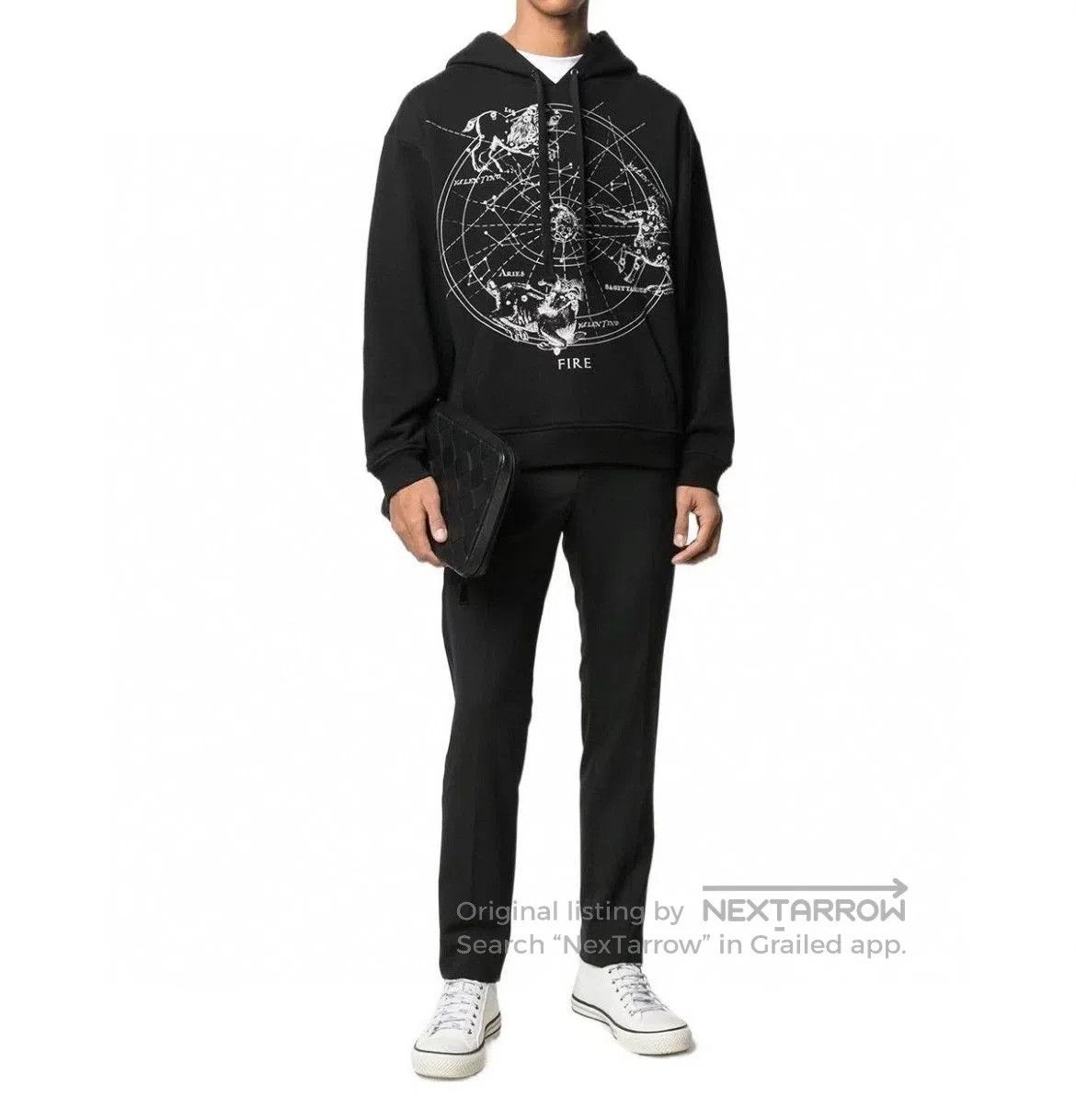 Valentino Valentino Black Sweatshirt Size L. Size US L / EU 52-54 / 3 - 7 Thumbnail