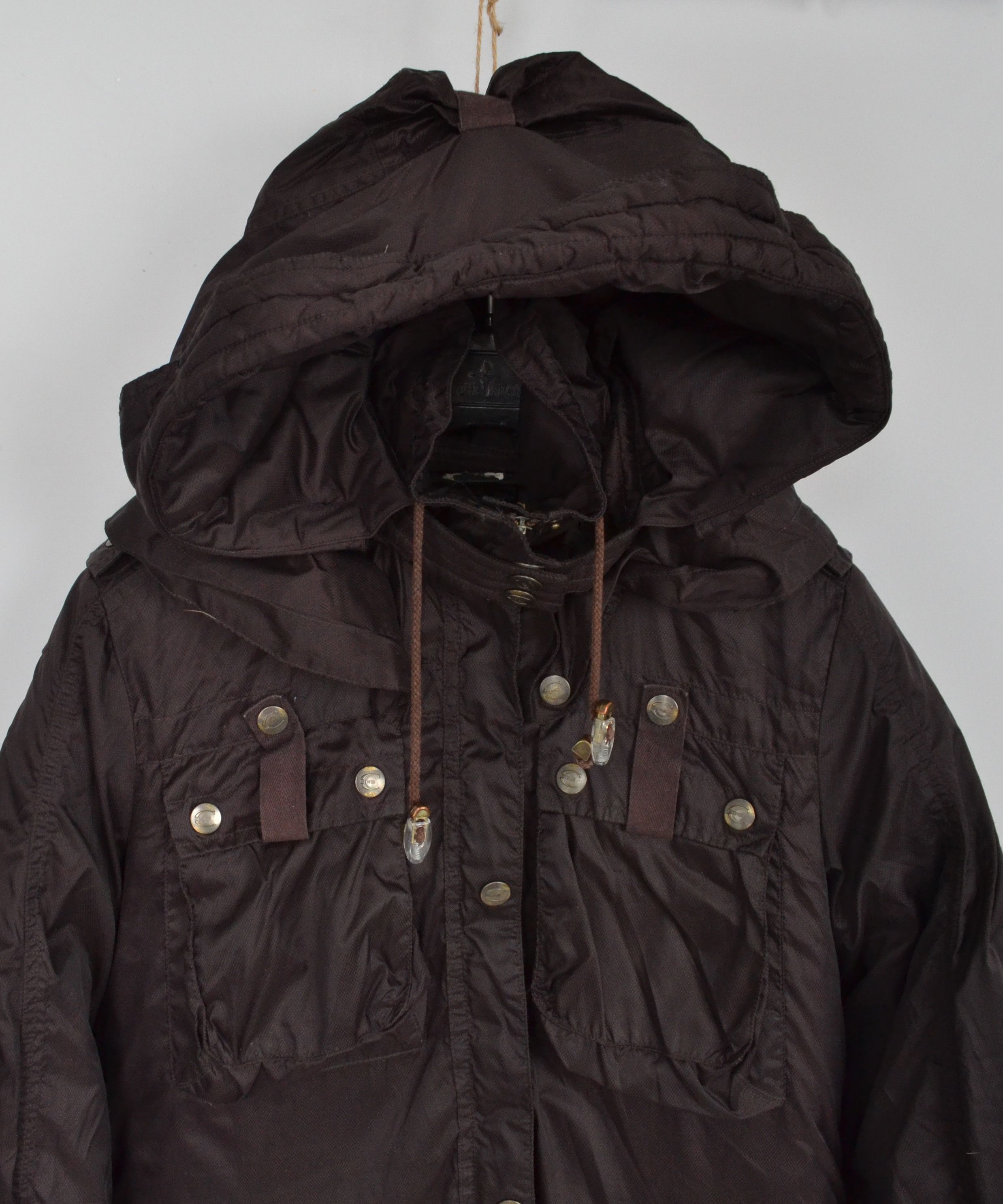 Roberto Cavalli ROBERTO CAVALLI Jacket 3in1 Parka Down Cargo Coat Vintage Size M / US 6-8 / IT 42-44 - 10 Thumbnail