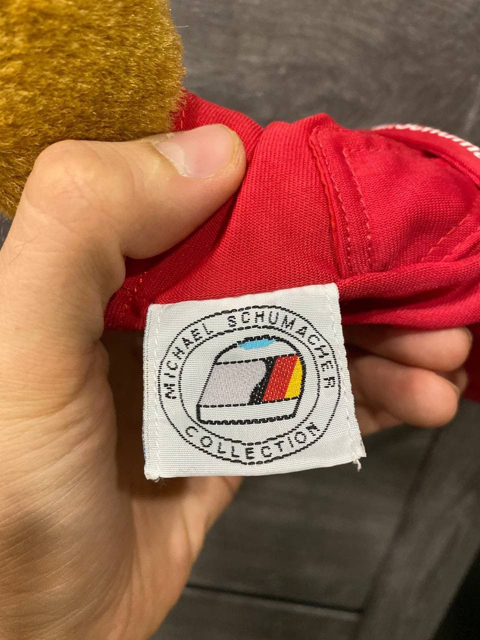 Vintage Vintage 90s Michael Schumacher F1 Racing Big Teddy Bear Size ONE SIZE - 7 Thumbnail