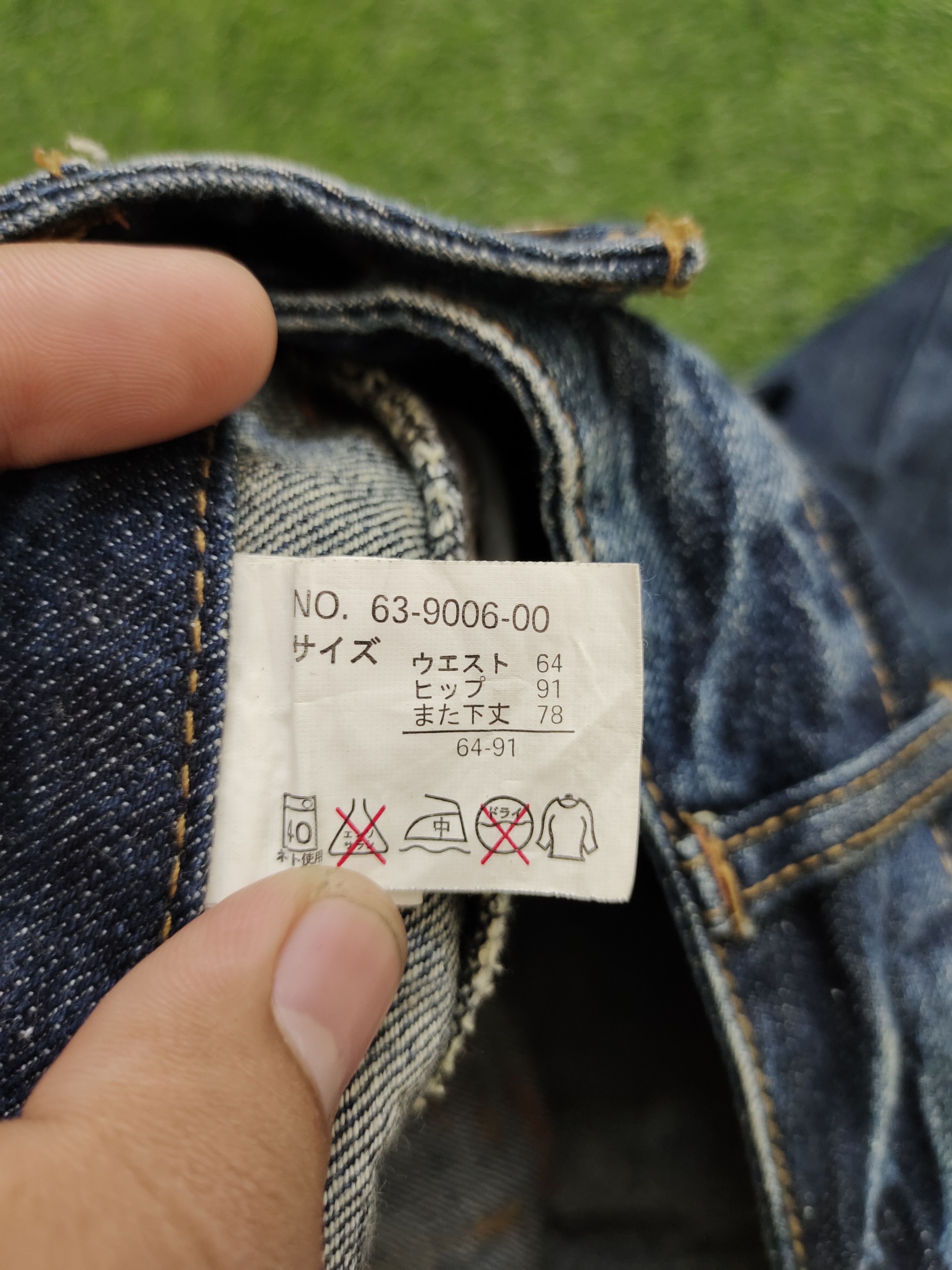 If Six Was Nine Flare Jeans Japan Patchwork Faded Boot Cut Y2k Lgb Size US 29 - 20 Thumbnail