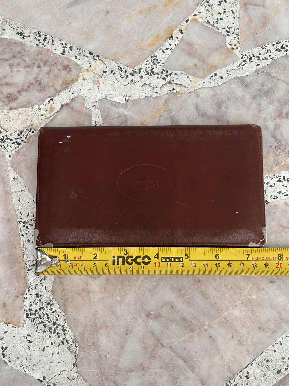 Cartier Leather bifold wallet brown Size ONE SIZE - 8 Thumbnail