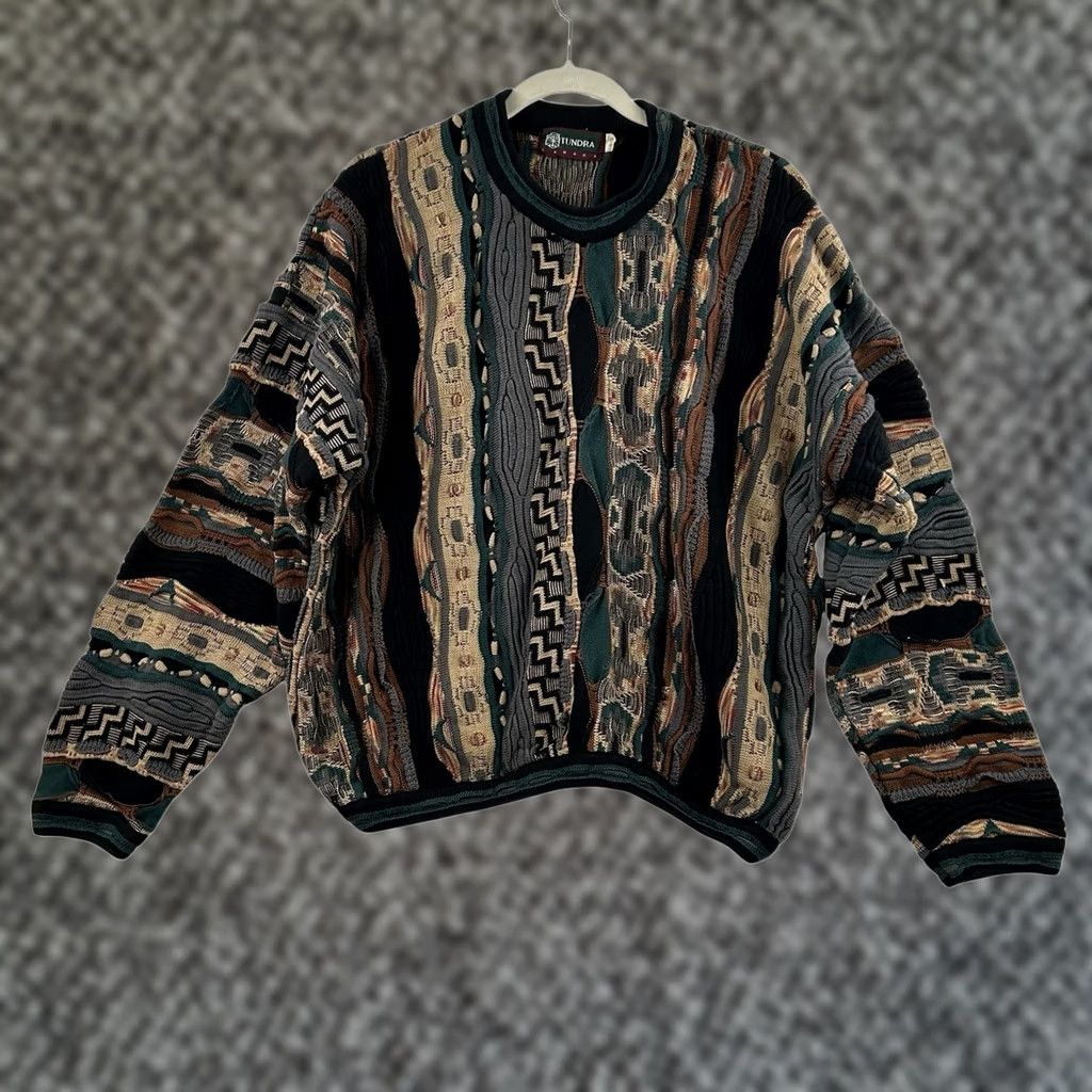Tundra × Tundra Canada × Vintage Vintage 90's Tundra 3D knit
