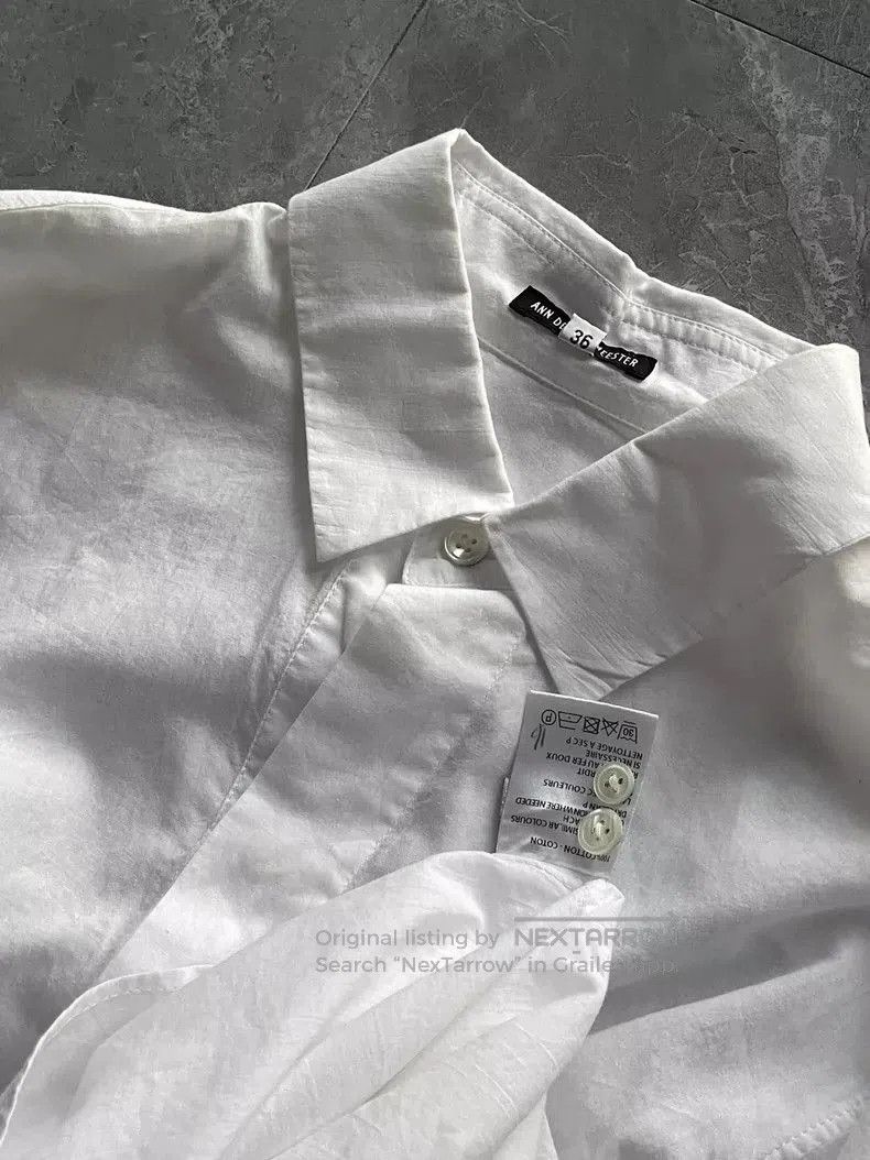 Other Ann Demeulemeester white shirt with flying sleeves. Size US M / EU 48-50 / 2 - 5 Thumbnail
