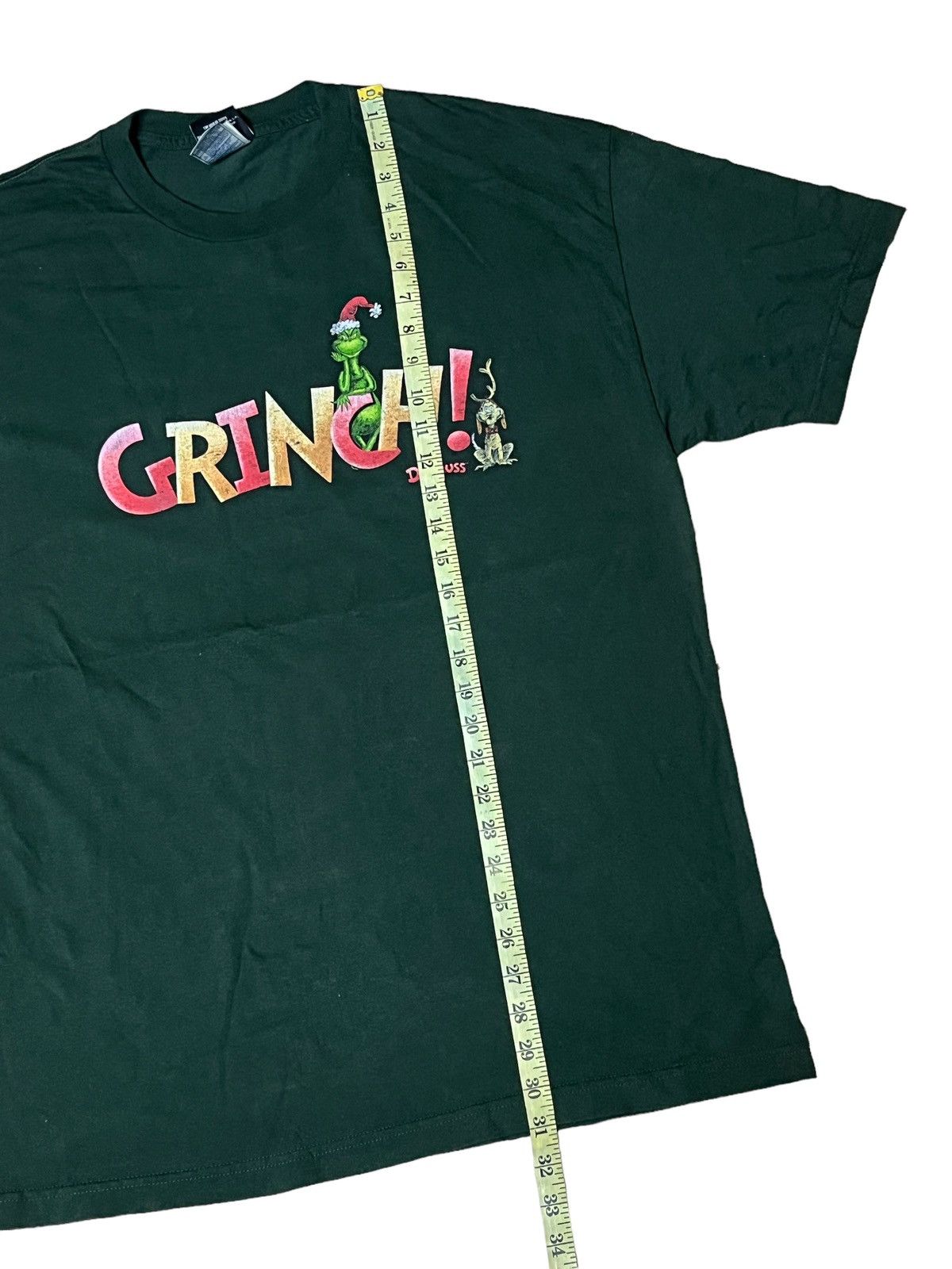 Vintage VINTAGE 2001 THE GRINCH DR SEUSS “JIM CARREY” TEE SHIRT Size US XL / EU 56 / 4 - 7 Thumbnail