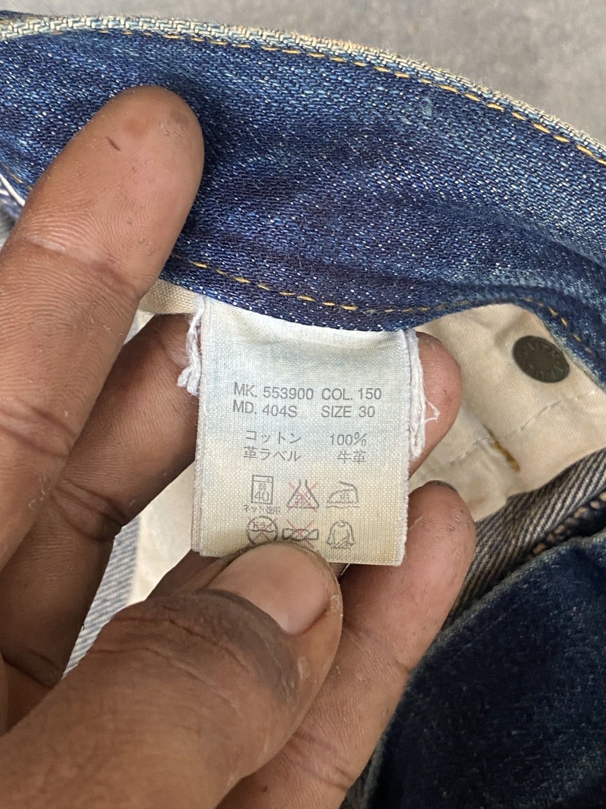 Paul Smith × Vintage Vintage paul smith denim Size US 30 / EU 46 - 9 Thumbnail