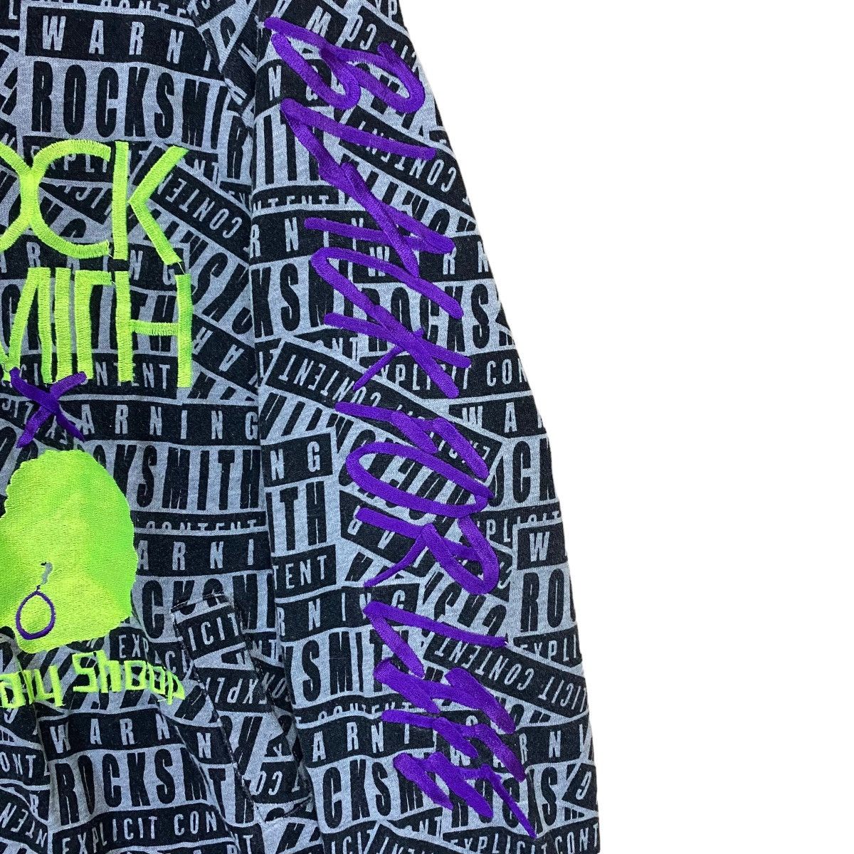 Japanese Brand × Le Grande Bleu (L.G.B.) Rock Smith x Baby Shoop Overprint Zipper Hoodie Size US M / EU 48-50 / 2 - 9 Thumbnail