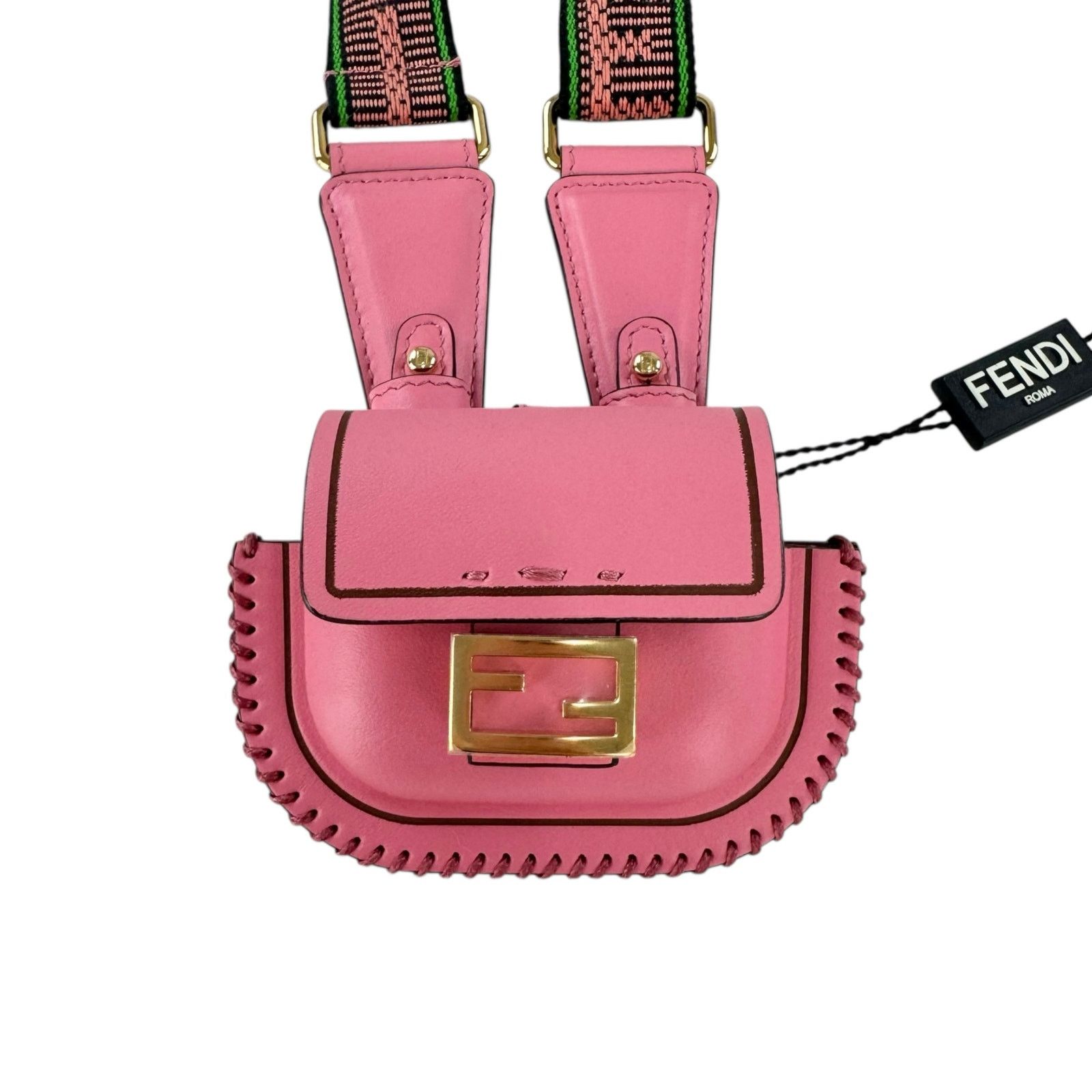 Fendi Fendi Pico Baguette Airpods Case Size ONE SIZE - 2 Thumbnail