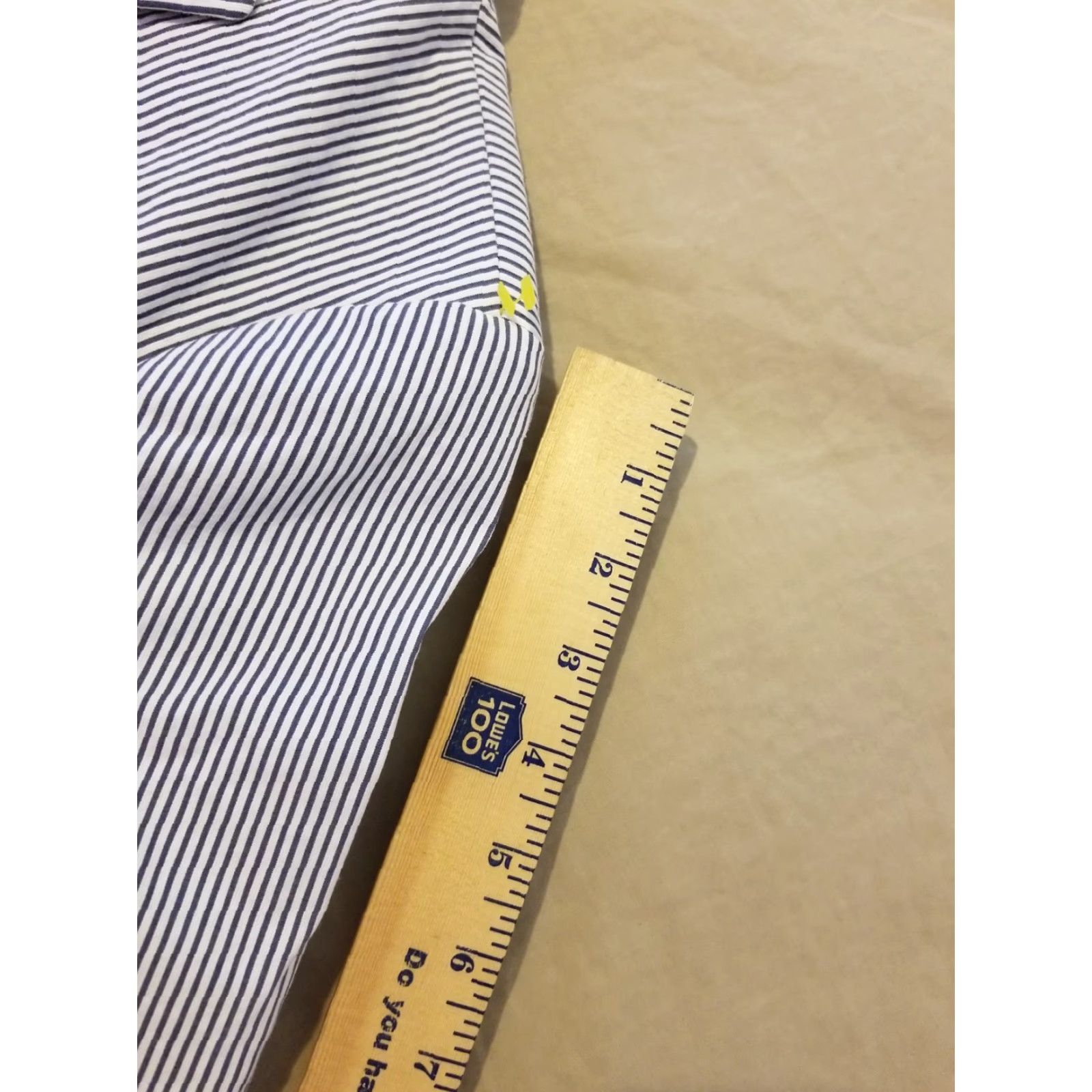 Ann Taylor Womens Ann Taylor Jacket Blazer 2 Blue Jacket Blazer Womens Regular Lined Notch Lapel Dressy Classic Business Casual Cotton Solid Short Sleeve? Size XS / US 0-2 / IT 36-38 - 7 Thumbnail