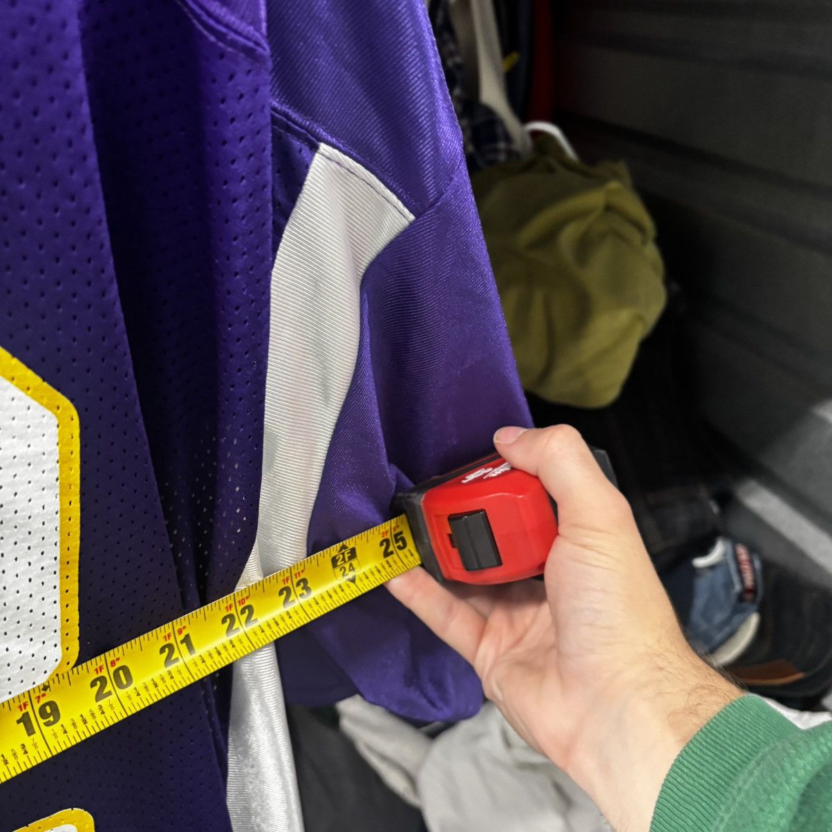 Reebok MINNESOTA VIKINGS REEBOK AUTHENTIC CHAD GREENWAY NFL JERSEY Size US XXL / EU 58 / 5 - 5 Thumbnail