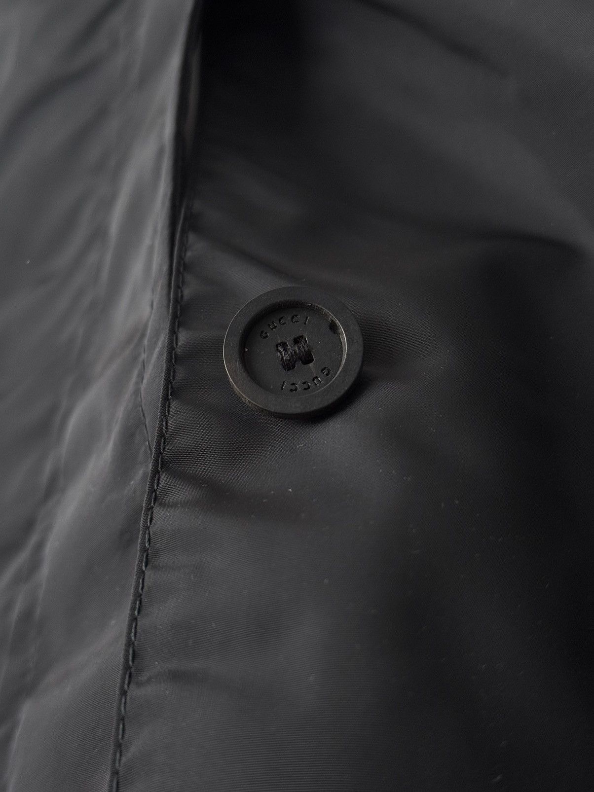 Gucci Vintage 2004 Gucci by Tom Ford Nylon Trench Coat Size S / US 4 / IT 40 - 9 Thumbnail