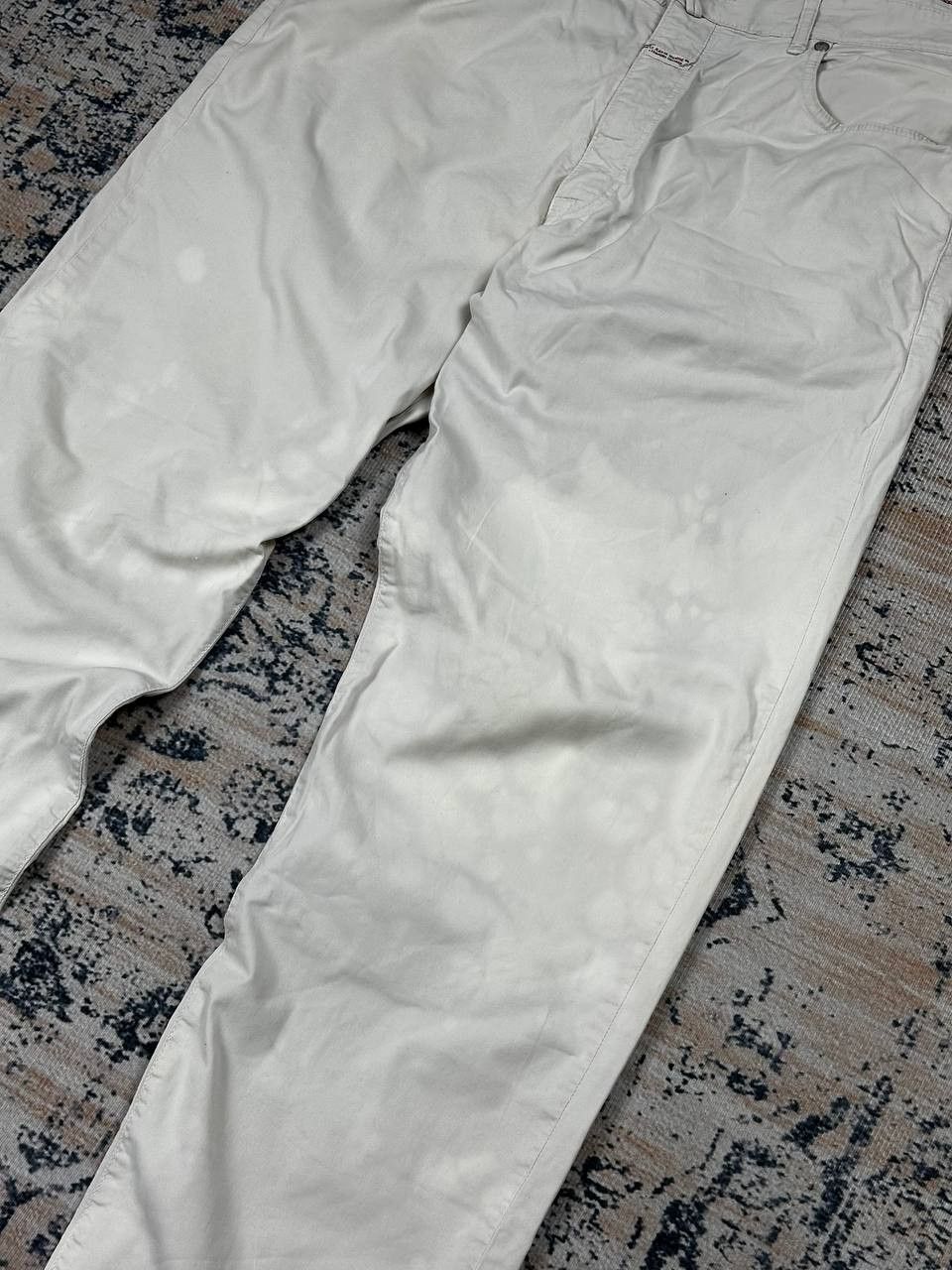 Marithe + Francois Girbaud Vintage Y2K Marithe Francois Girbaud Wide Acid Faded Pants Size US 36 / EU 52 - 4 Thumbnail