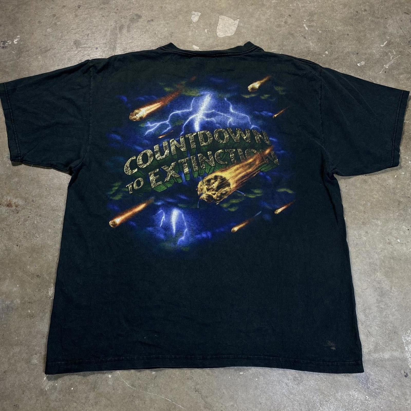 Disney Vintage 1998 Disney World Countdown to Extinction Graphic T Size US XXL / EU 58 / 5 - 4 Thumbnail