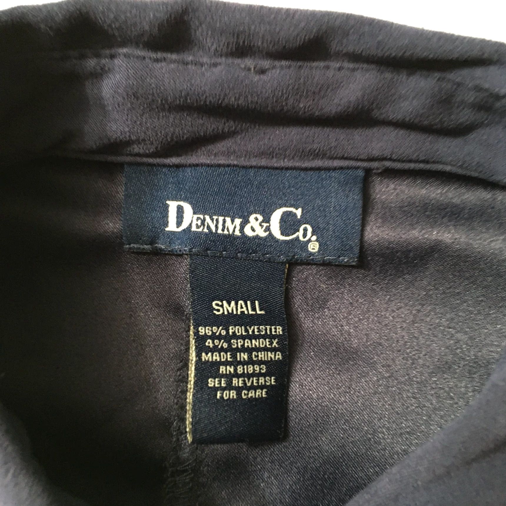 Denim & Co. VINTAGE Denim & Co Jacket Size XL-Y2k POLY BLEND LINED Size S / US 4 / IT 40 - 2 Thumbnail