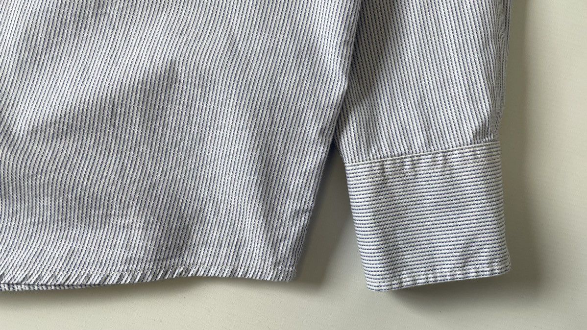 Our Legacy White / Blue Stripe Cotton ‘Above’ Shirt Size US M / EU 48-50 / 2 - 10 Thumbnail