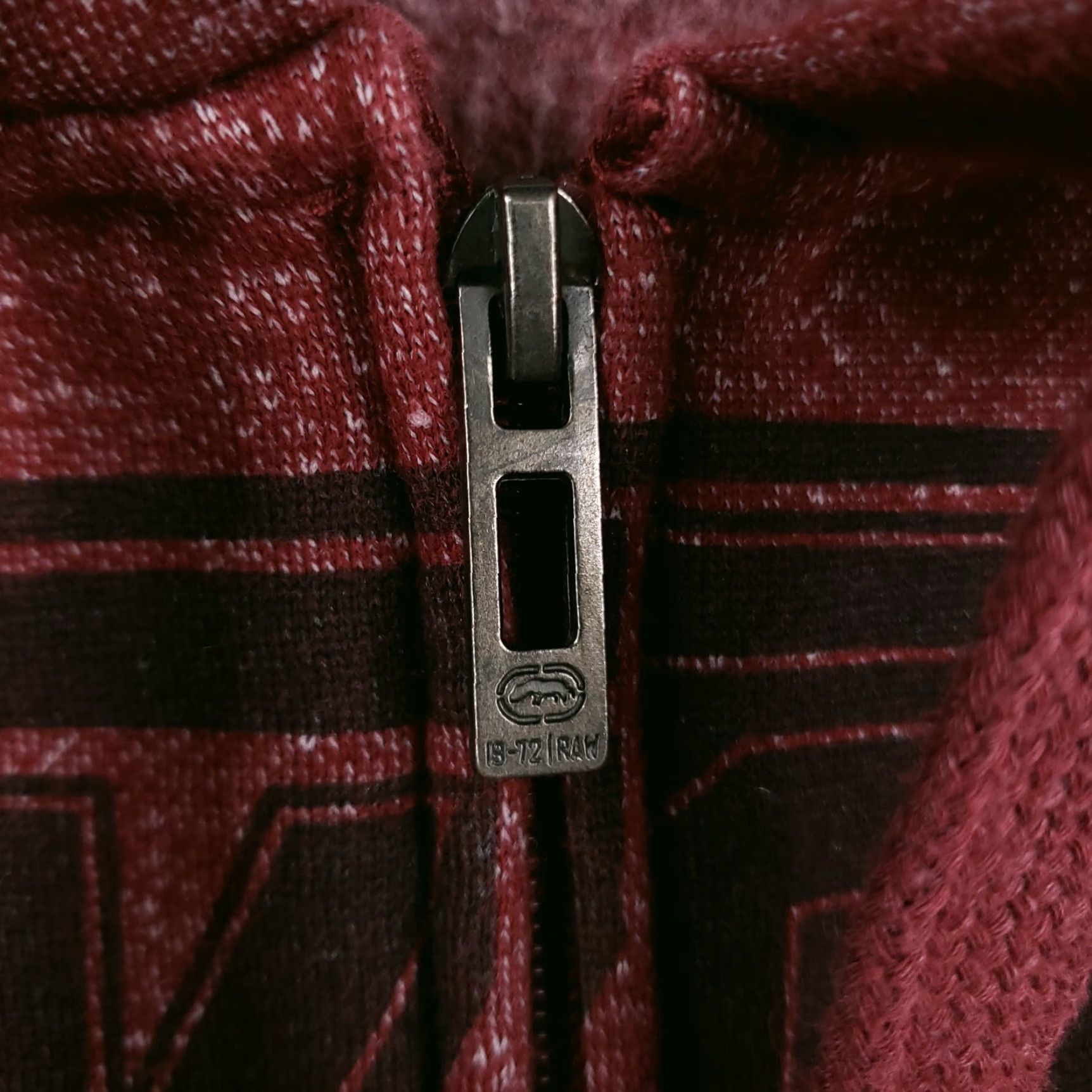 Ecko Unltd. Ecko Unltd Hoodie Mens XS Red Sweatshirt Full Zip Fleece Long Sleeve Drawstring Size US XS / EU 42 / 0 - 5 Thumbnail