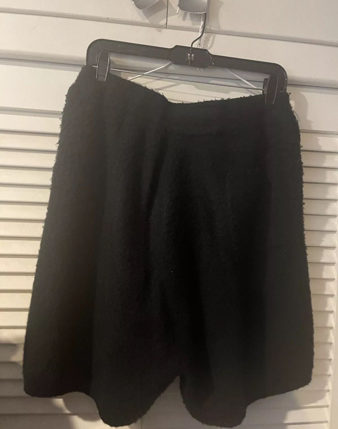 basketcase gallery Basket Case Gallery Sample Mohair Shorts Size Small Black Size US 29 - 2 Thumbnail