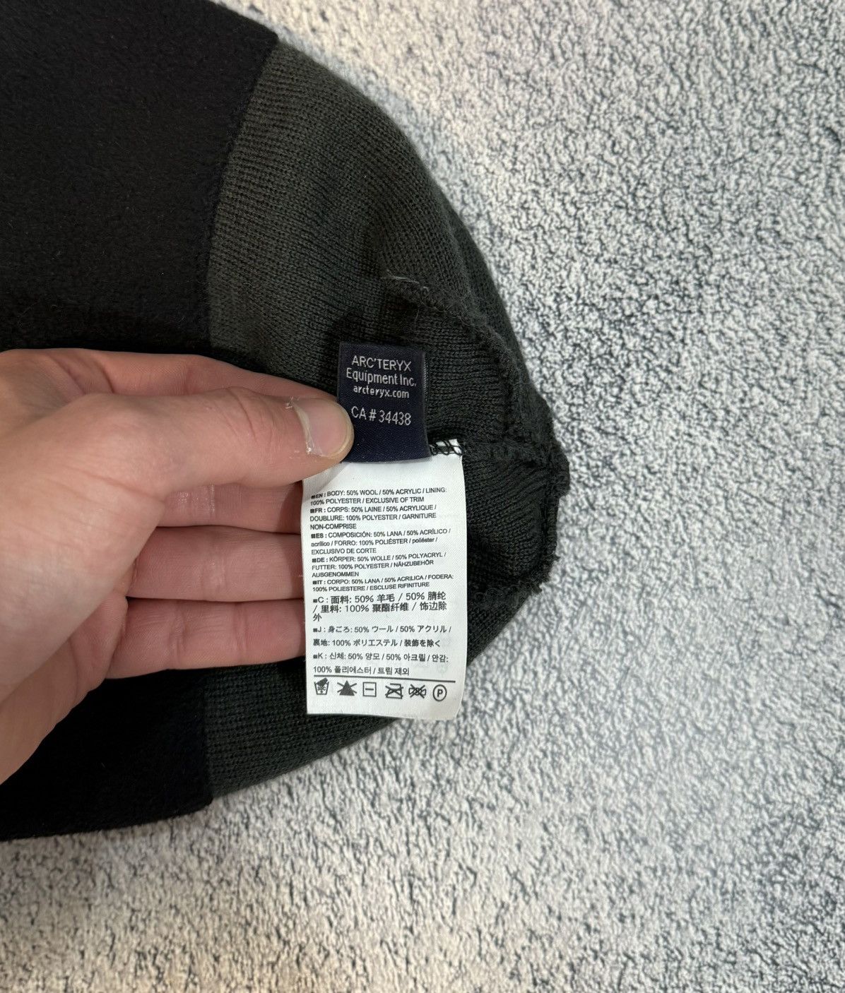 Arc'teryx Arc’teryx Wool Beanie Hat Mens Dark Green One Size Vintage Size ONE SIZE - 2 Thumbnail