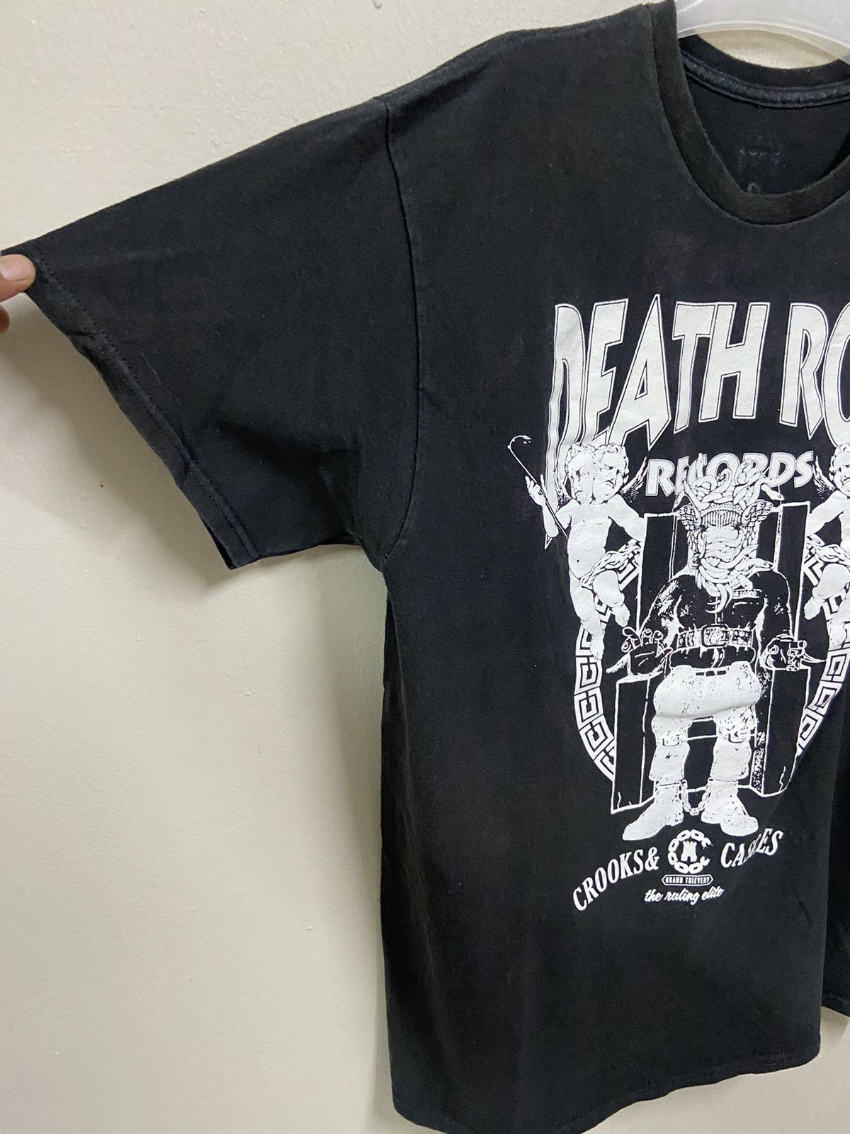 Band Tees × Death Row Records × Vintage Death Row Records x Crooks & Castles Tee Size US M / EU 48-50 / 2 - 5 Thumbnail