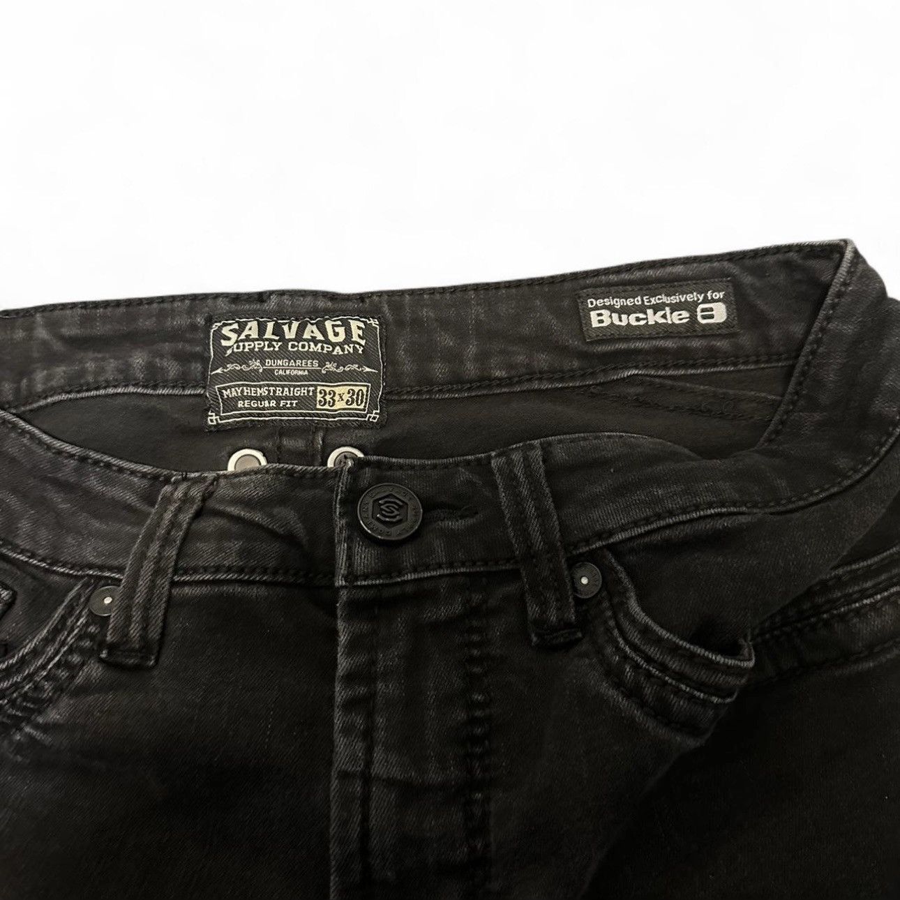 Salvage Buckle Salvage Supply Co. Jeans Size US 33 - 3 Thumbnail