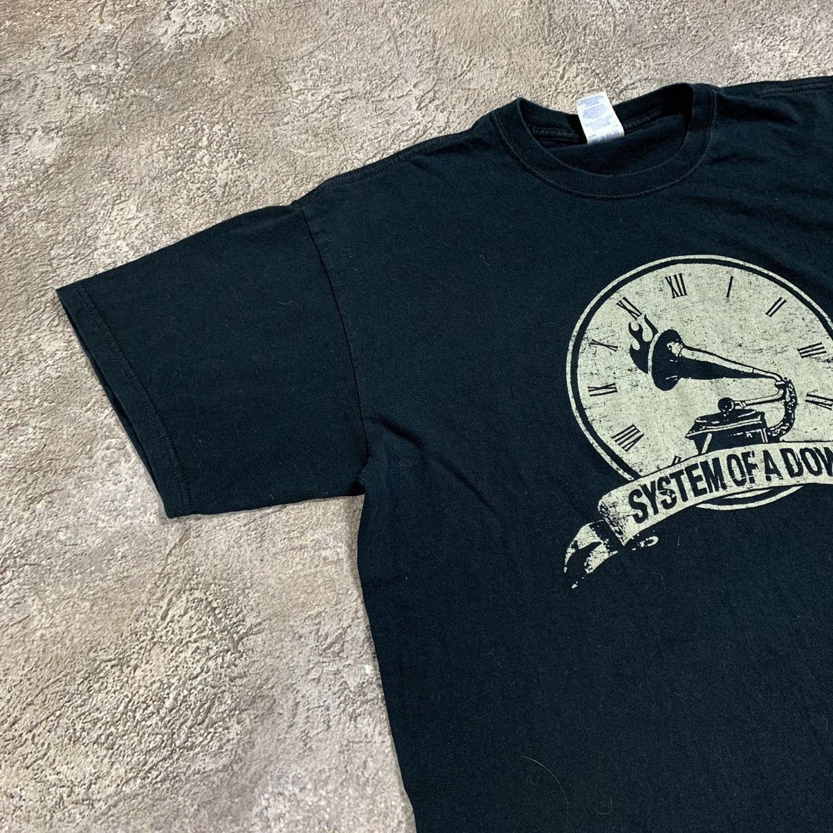 Vintage Vintage 90s Graphic Tee Band Graphic Clock Logo Grunge XL Size US XL / EU 56 / 4 - 4 Thumbnail