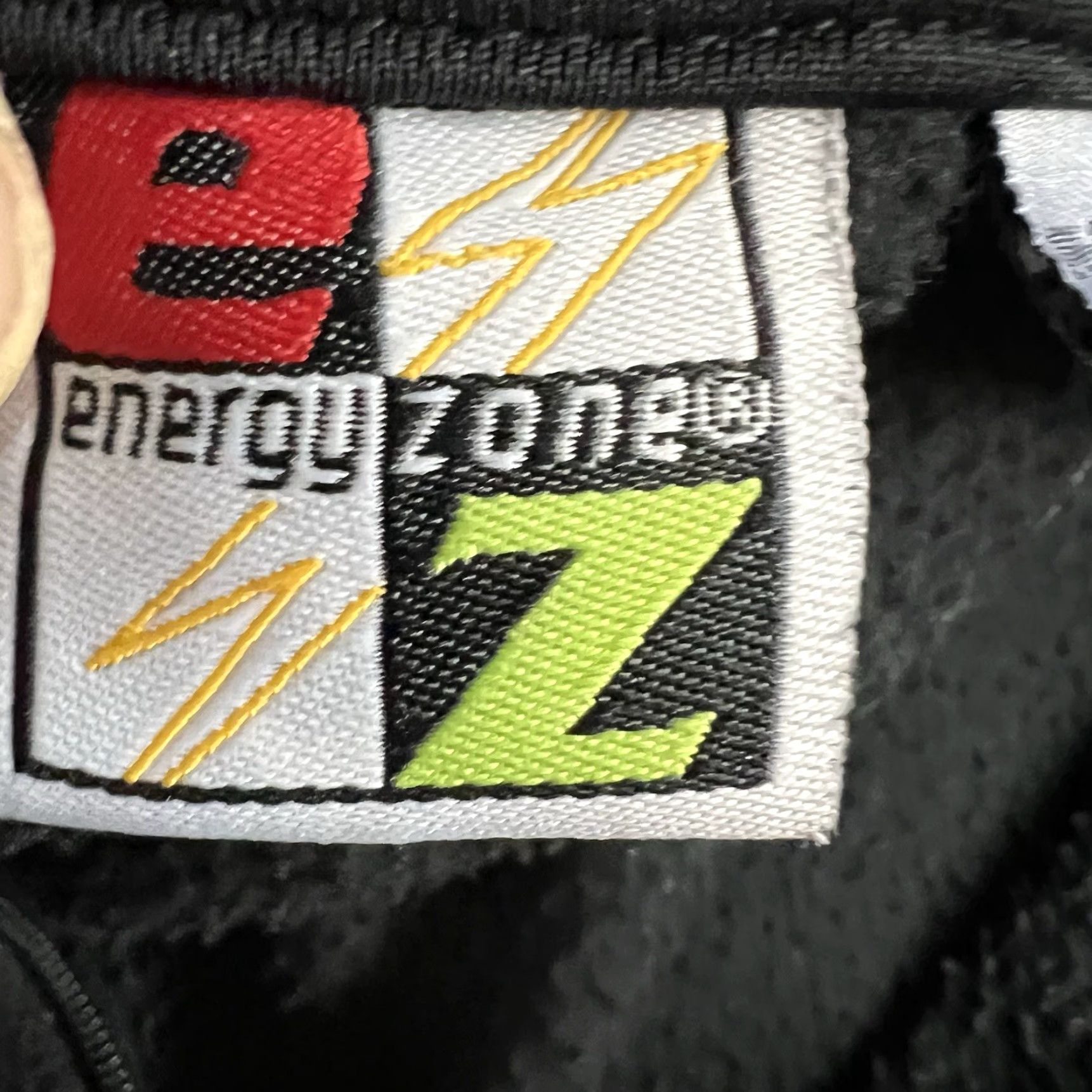 Vintage Energy Zone Women’s Jacket Full Zip Fleece 18 Black Plus Size Casual Workwear Seasonal Classic Varsity Mens Womens Girls? Size XXL / US 16-18 / IT 52-54 - 5 Thumbnail