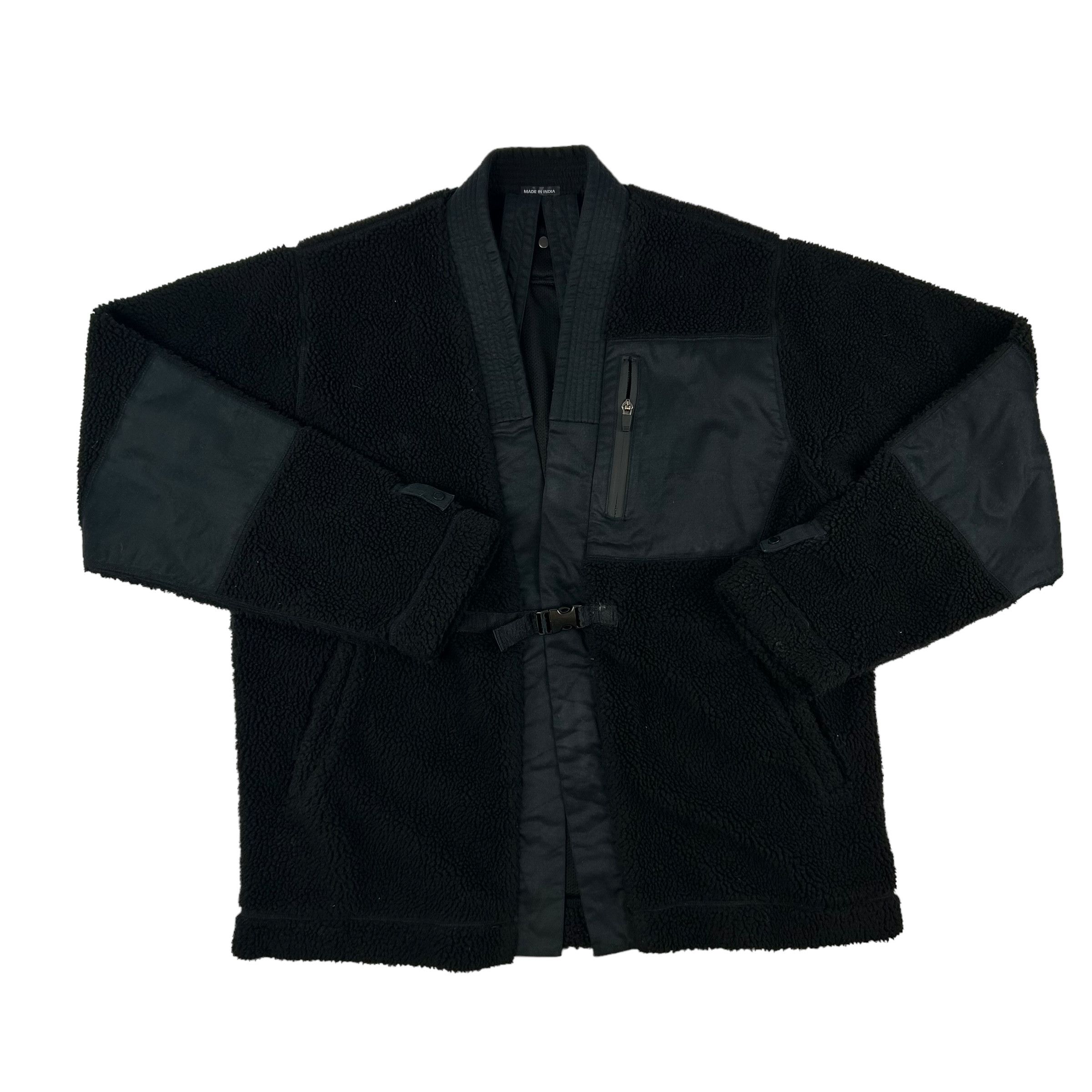 Maharishi RARE Maharishi Fleece Kimono Jacket Grailed