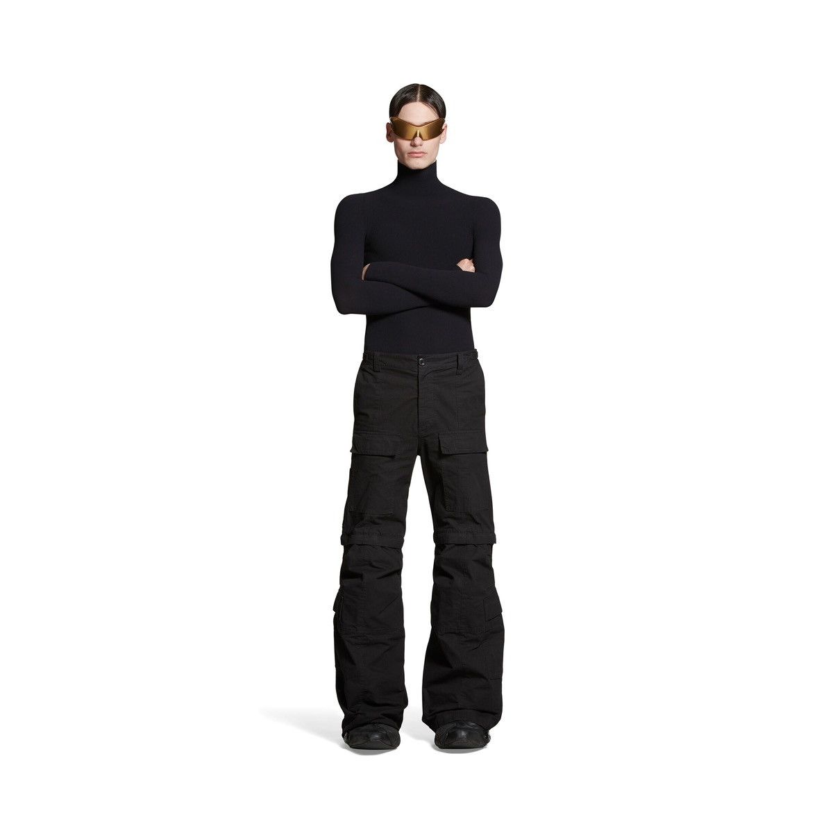 Balenciaga Flared Cargo Trousers Balenciaga Flared Cargo Trousers
