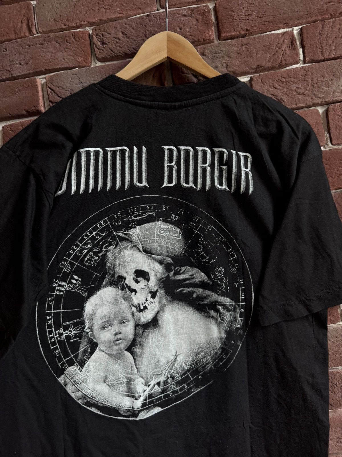 Band Tees Rare Vintage Dimmu Borgir 00s Metal Band T-Shirt Death Cult Size US L / EU 52-54 / 3 - 5 Thumbnail
