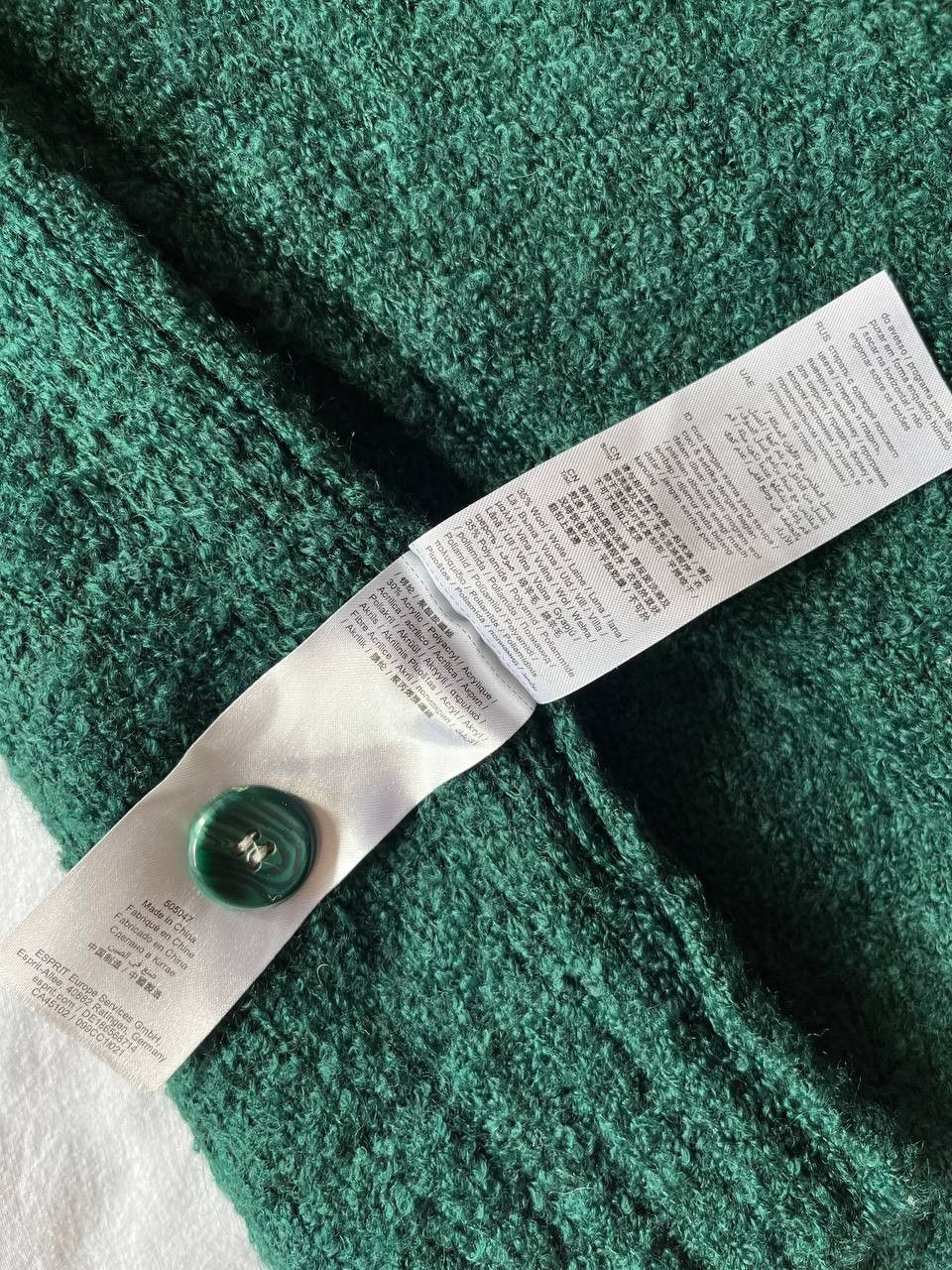 Other × Vintage EDC deep green women's vintage knit cardigan on buttons Size L / US 10 / IT 46 - 7 Thumbnail