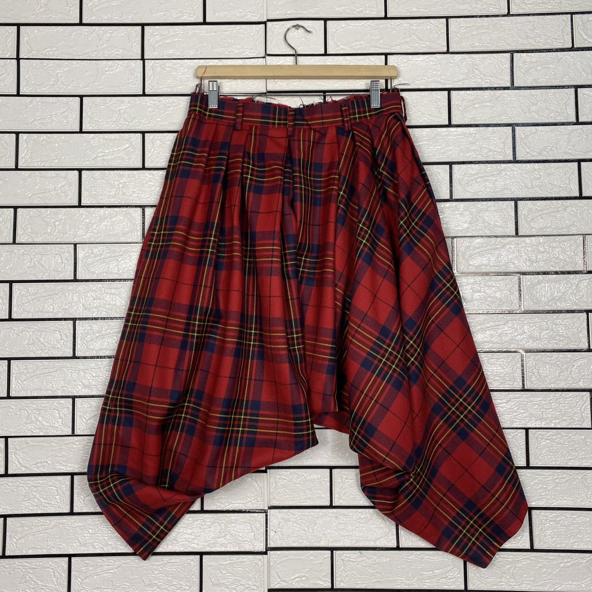 Comme des Garcons 🔥AD2005 Vintage Harem Pants Comme Des Garcons Plaid Tartan Size US 28 / EU 44 - 9 Thumbnail