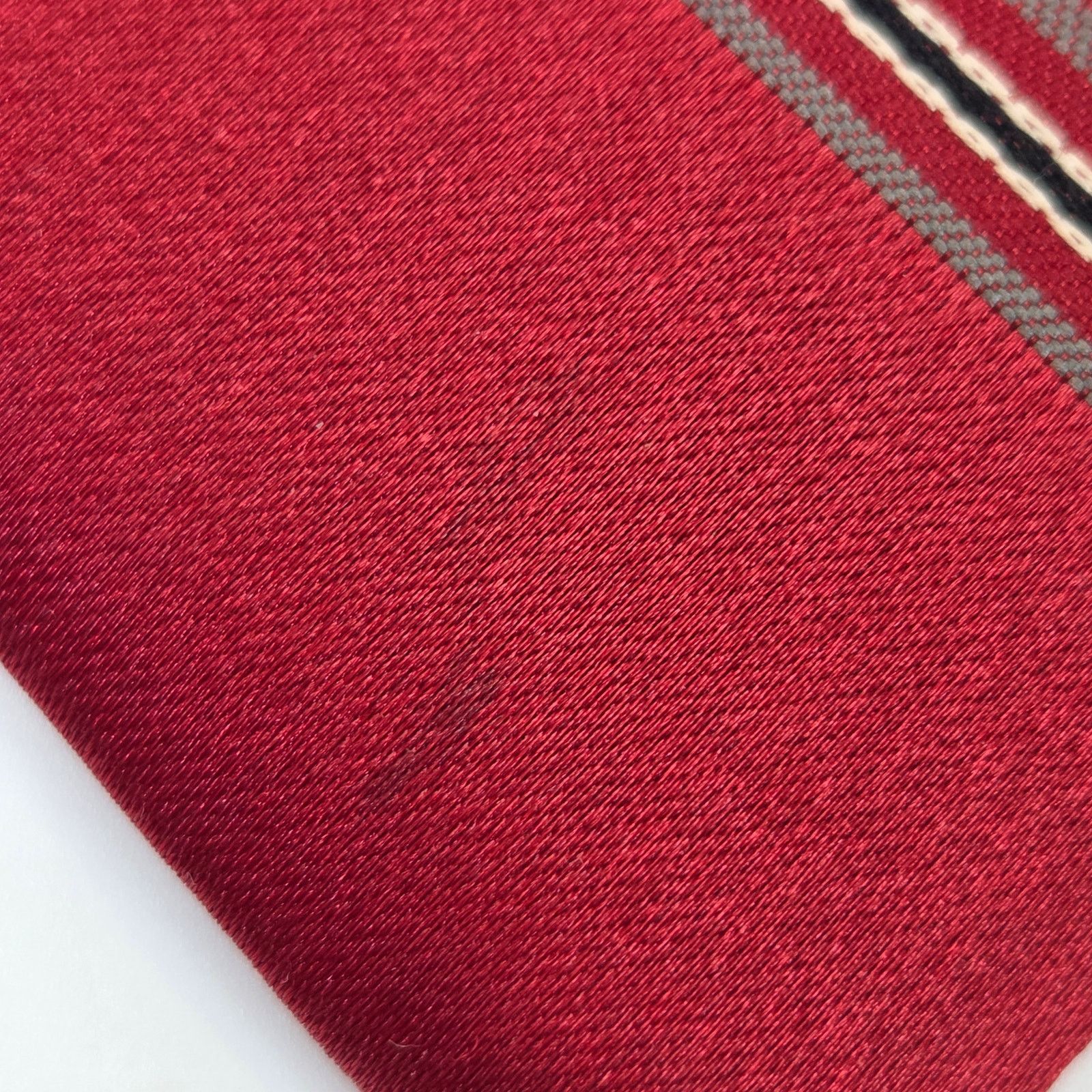Dior Vintage Christian Dior Red Striped Designer Tie USA Size ONE SIZE - 5 Thumbnail