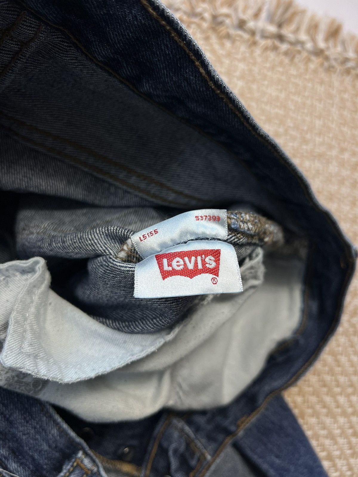 Levi's × Vintage Vintage 90s Levi's 501 Washed Light Blue Denim Jeans 36x30 Size US 36 / EU 52 - 11 Thumbnail
