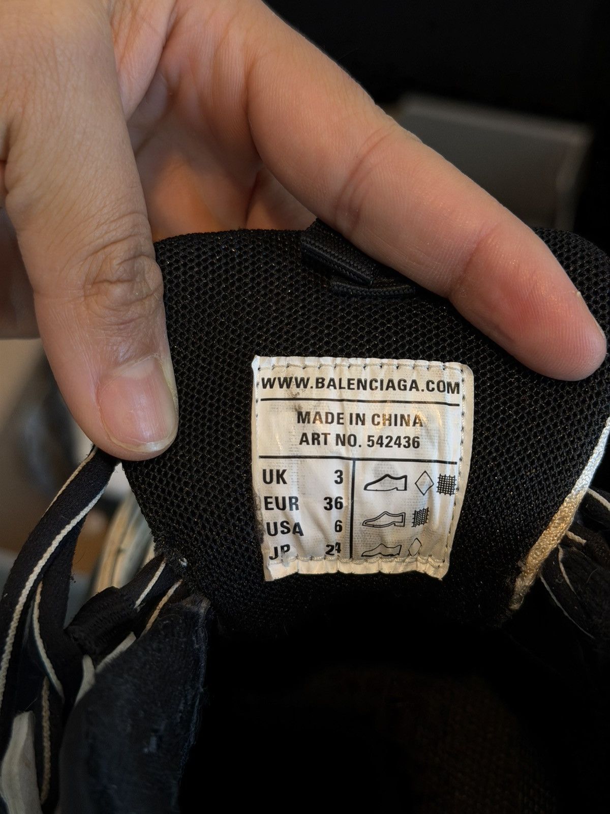 Balenciaga Balenciaga Track Sneakers White/Black Size US 6 / IT 36 - 5 Thumbnail