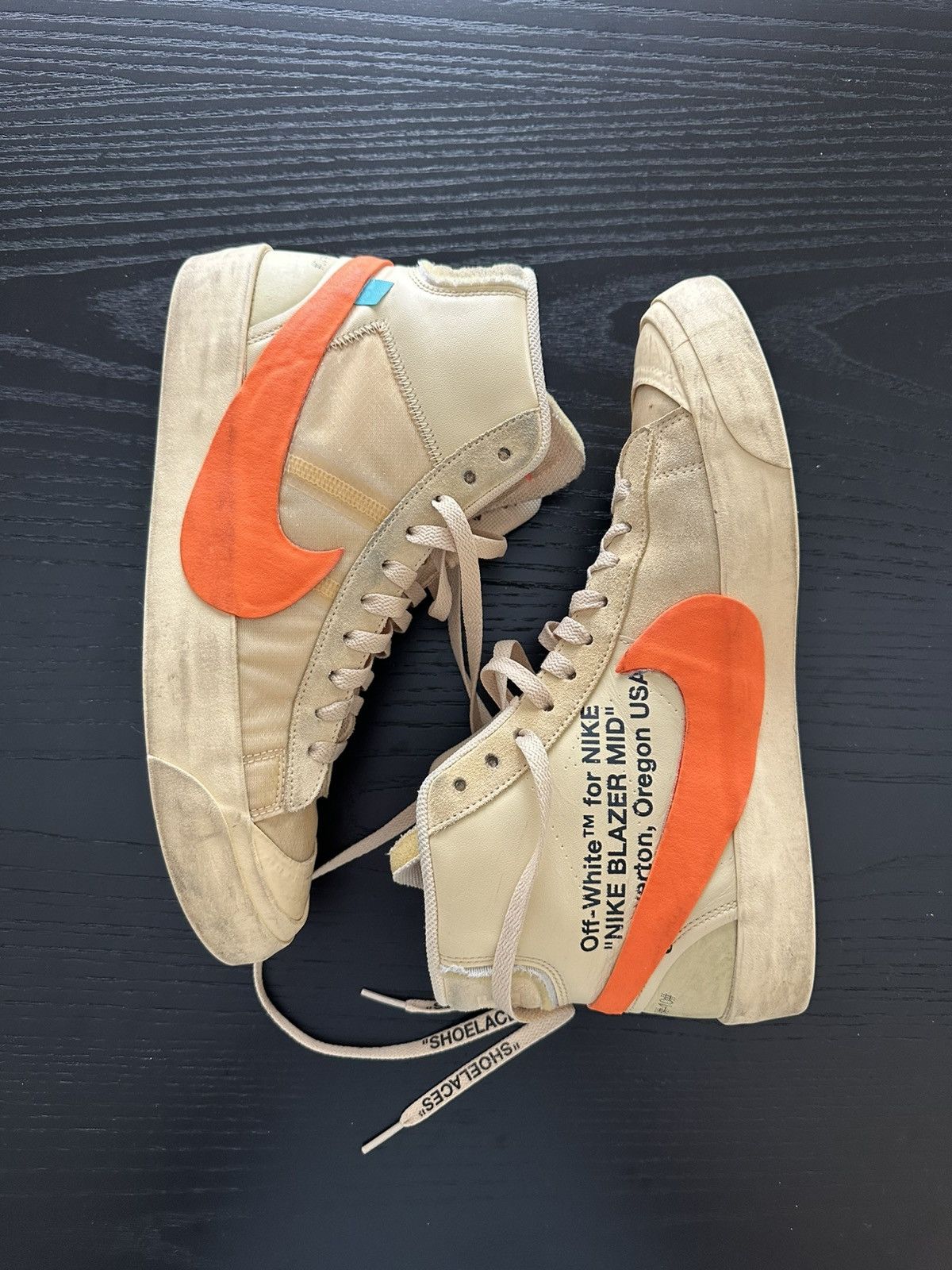 Nike × Off-White Nike x Off White The 10: Blazer Mid All Hallows Eve size 10 Size US 10 / EU 43 - 3 Thumbnail