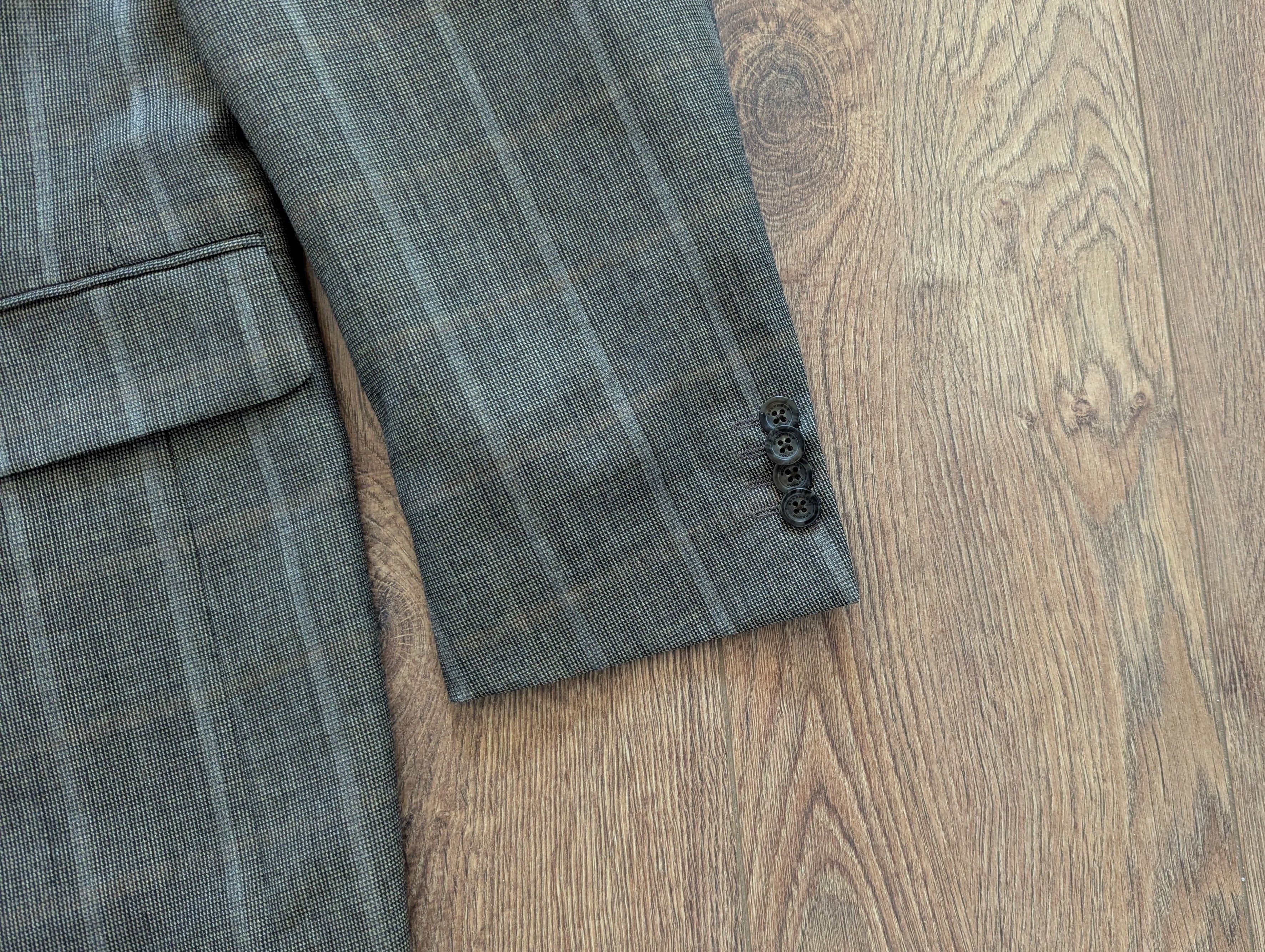 Burberry BURBERRY London K-Knoff Wool & Silk Blazer Jacket Luxury Size 44R - 6 Thumbnail