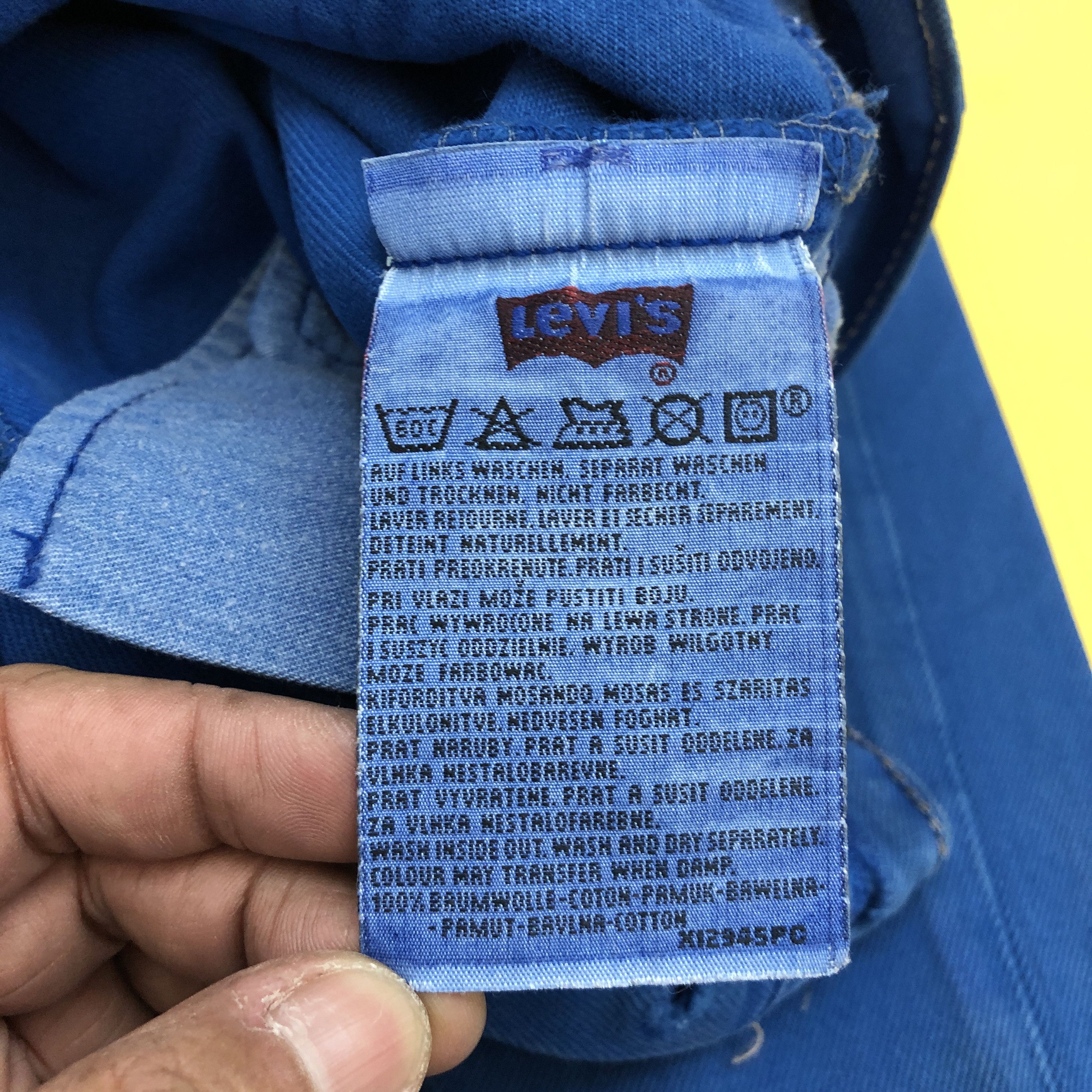 Levi's Vintage Levi's 501 Jeans Levis Super Blue Denim Pants Size US 30 / EU 46 - 8 Thumbnail