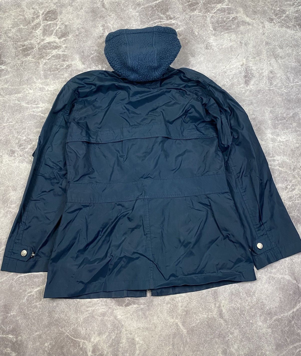 Polo Ralph Lauren Polo Sport Vintage Ralph Lauren Nylon Jacket Fleece Hooded M Size M / US 6-8 / IT 42-44 - 8 Thumbnail