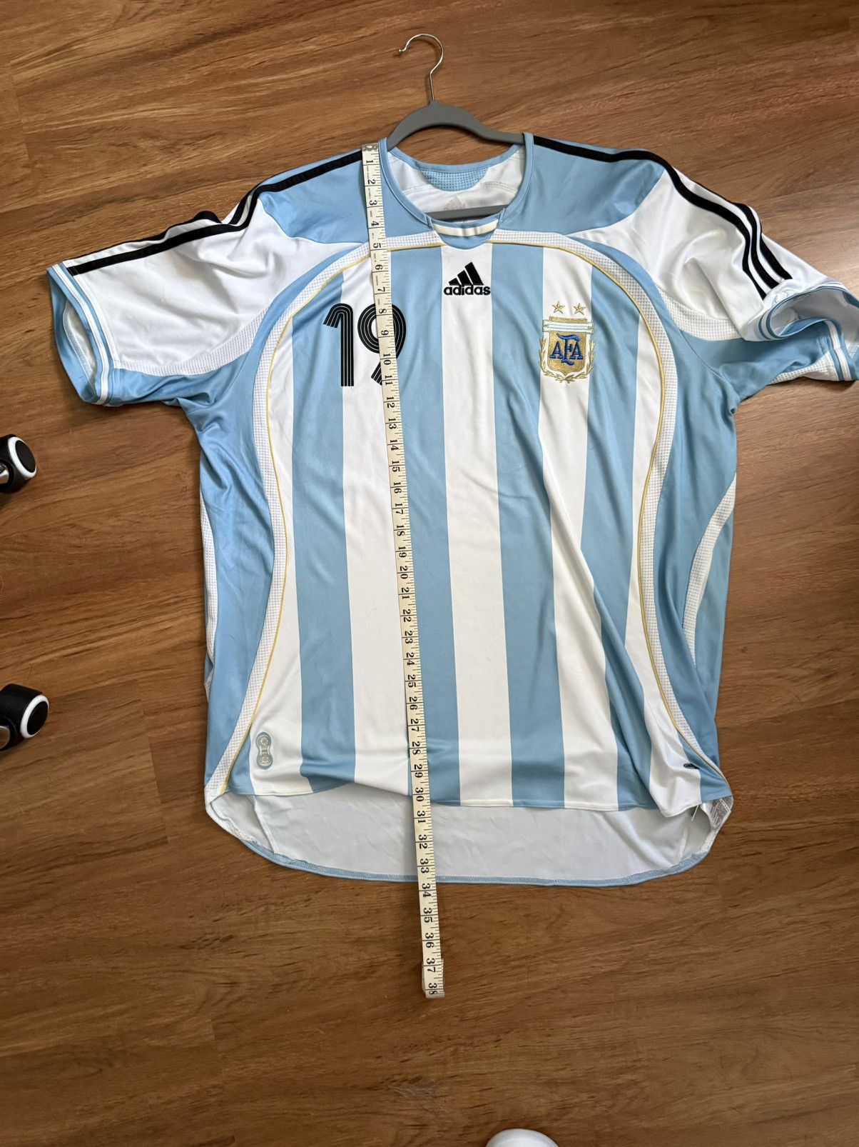 Adidas Adidas Argentina messi jersey 2006 World cup Size US XXL / EU 58 / 5 - 6 Thumbnail