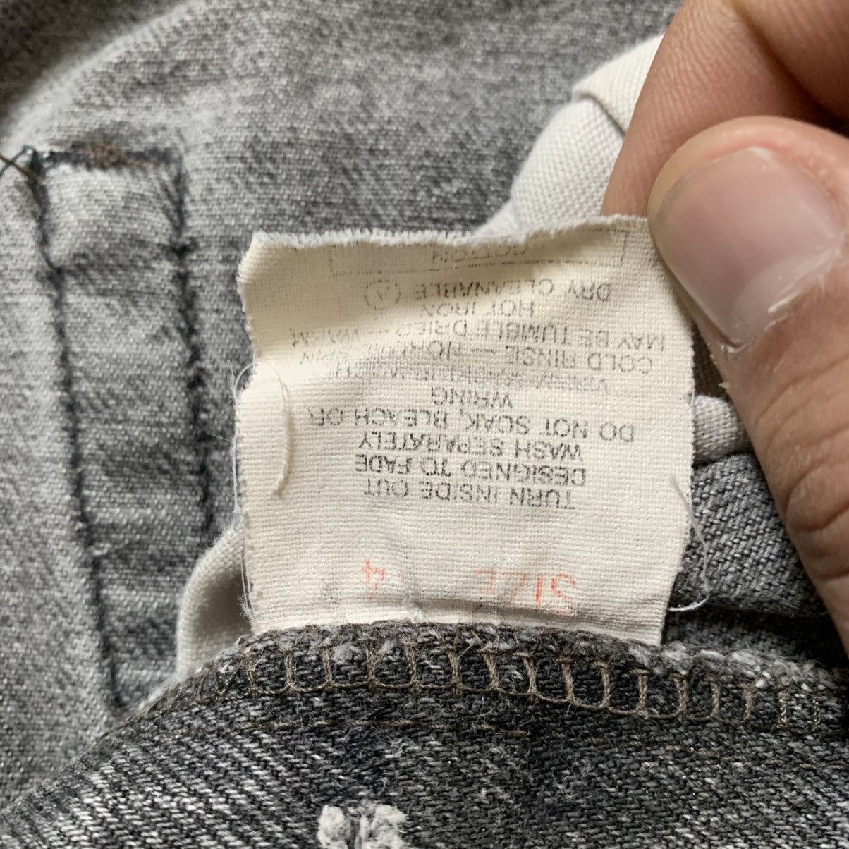Levi's VINTAGE 1993 LEVI'S 501 DENIM JEANS Size 36" / US 14 / IT 50 - 5 Thumbnail