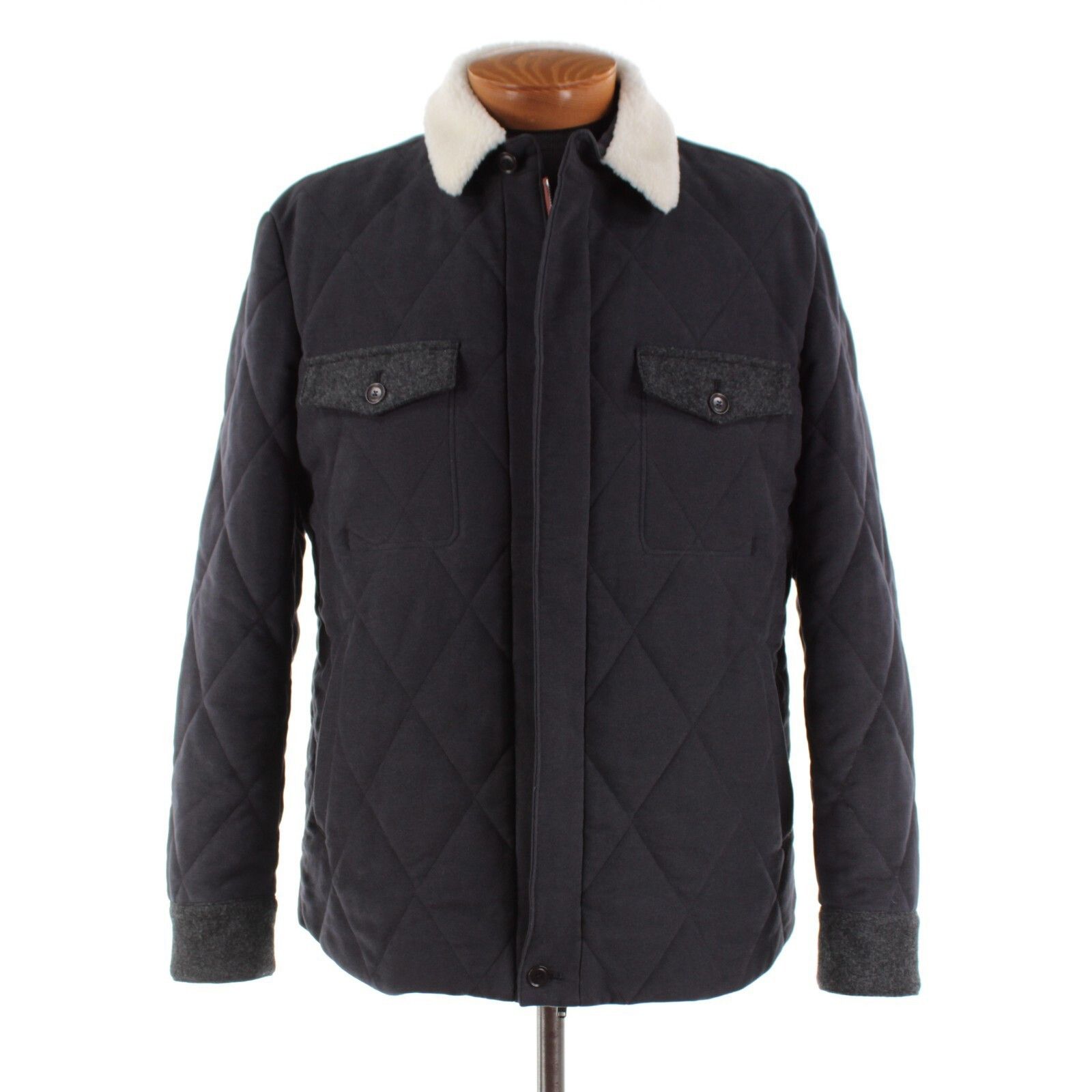 Luciano Barbera Luciano Barbera Overshirt Size XL US In Blue Cotton Size US XL / EU 56 / 4 - 1 Thumbnail