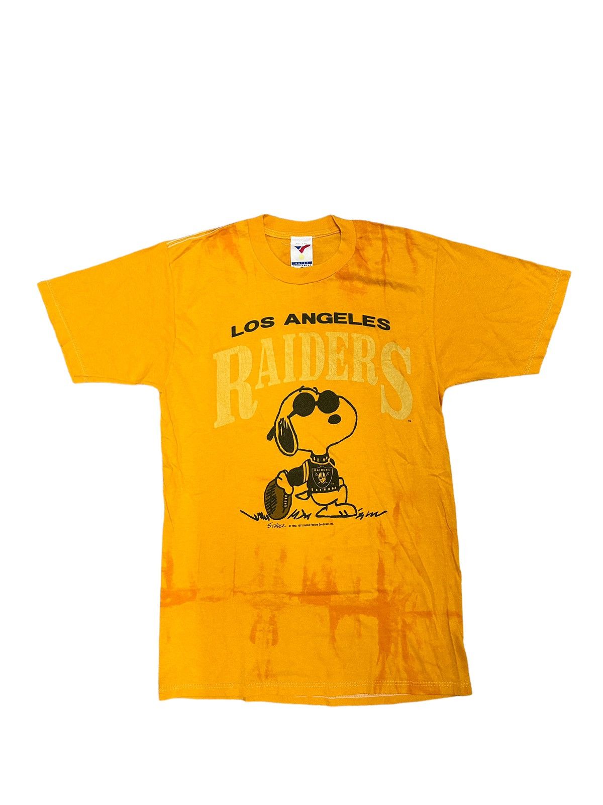 image of Nfl x Oakland Raiders Vintage Los Angeles Raiders Shirt in Yellow, Men's (Size Small)