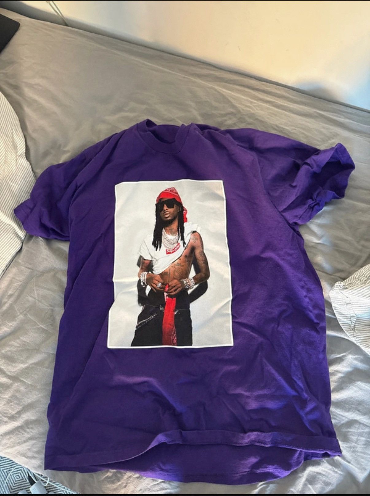 Supreme Supreme Playboi Carti Photo Tee Size US M / EU 48-50 / 2 - 2 Thumbnail