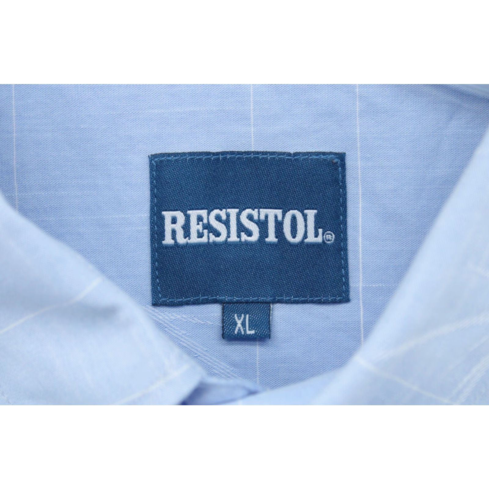 Vintage VINTAGE Resistol Ranch Shirt Mens XL Blue Button-Down Cotton Long Sleeve Cowboy Western Shirt Size US XL / EU 56 / 4 - 7 Thumbnail