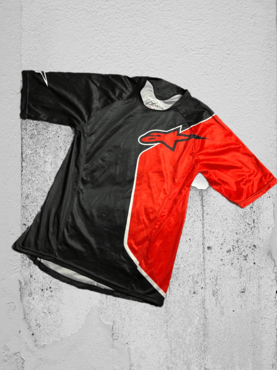 Alpinestars × Vintage Vintage 90s Vintage Alphinestars t shirt sun faded Size US L / EU 52-54 / 3 - 1 Thumbnail